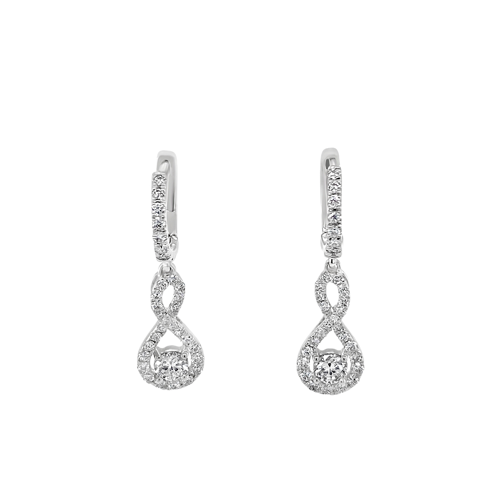 Clara By Martin Binder Diamond Dangle Earrings (0.96 Ct. Tw.)