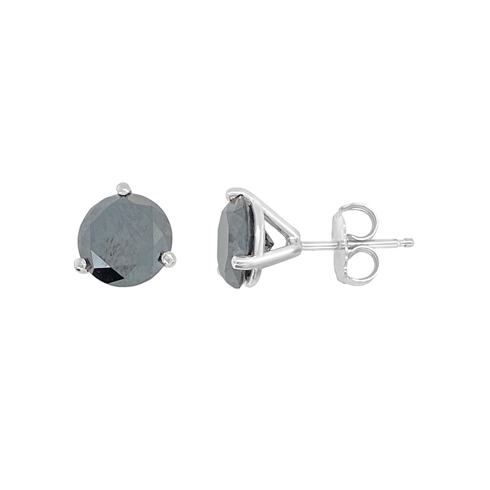 Clara By Martin Binder Black Diamond Stud Earrings (3.26 Ct. Tw.)