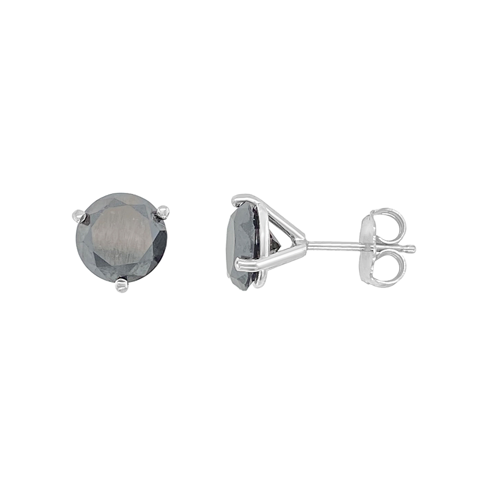 Clara By Martin Binder Black Diamond Stud Earrings (3.36 Ct. Tw.)