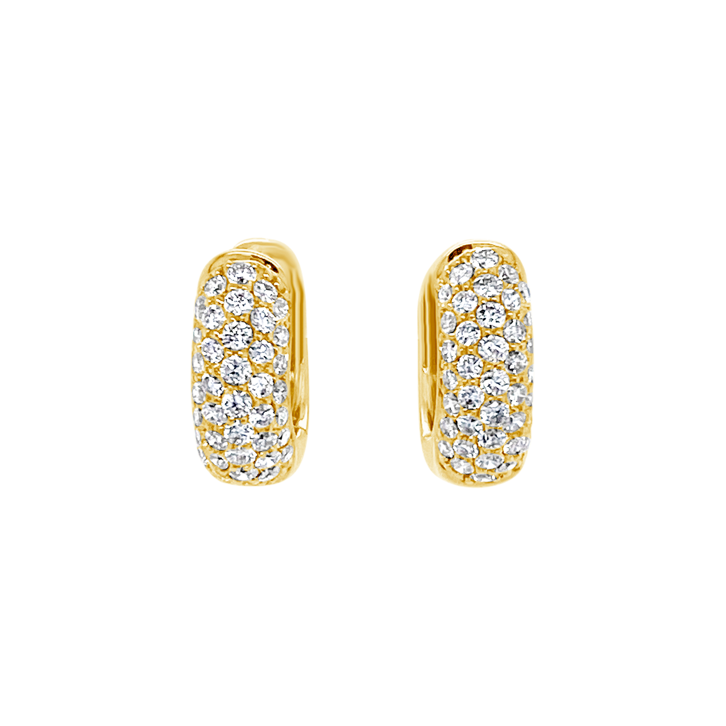 Clara By Martin Binder Diamond Huggie Hoop Earrings (0.62 Ct. Tw.)