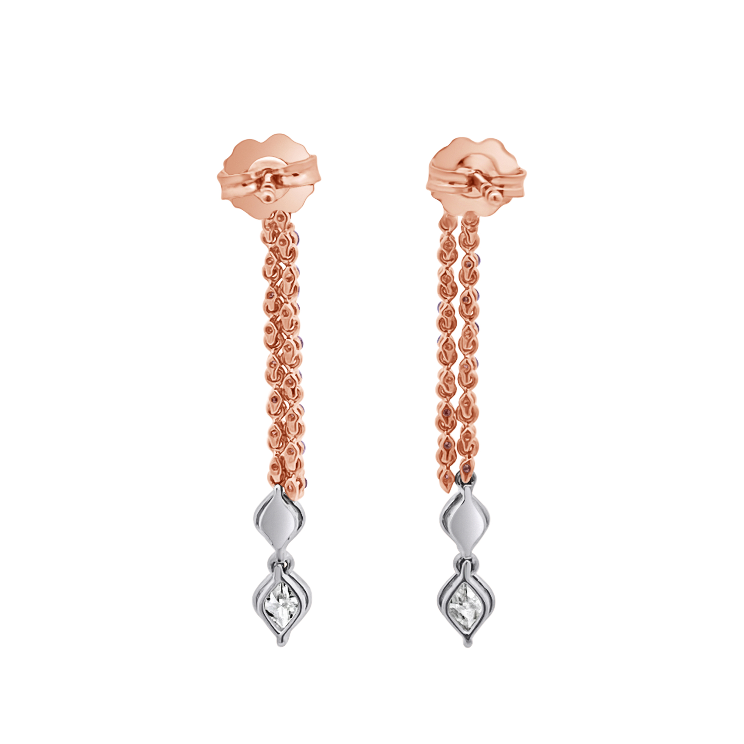 Clara By Martin Binder Diamond Dangle Earrings (1.05 Ct. Tw.)