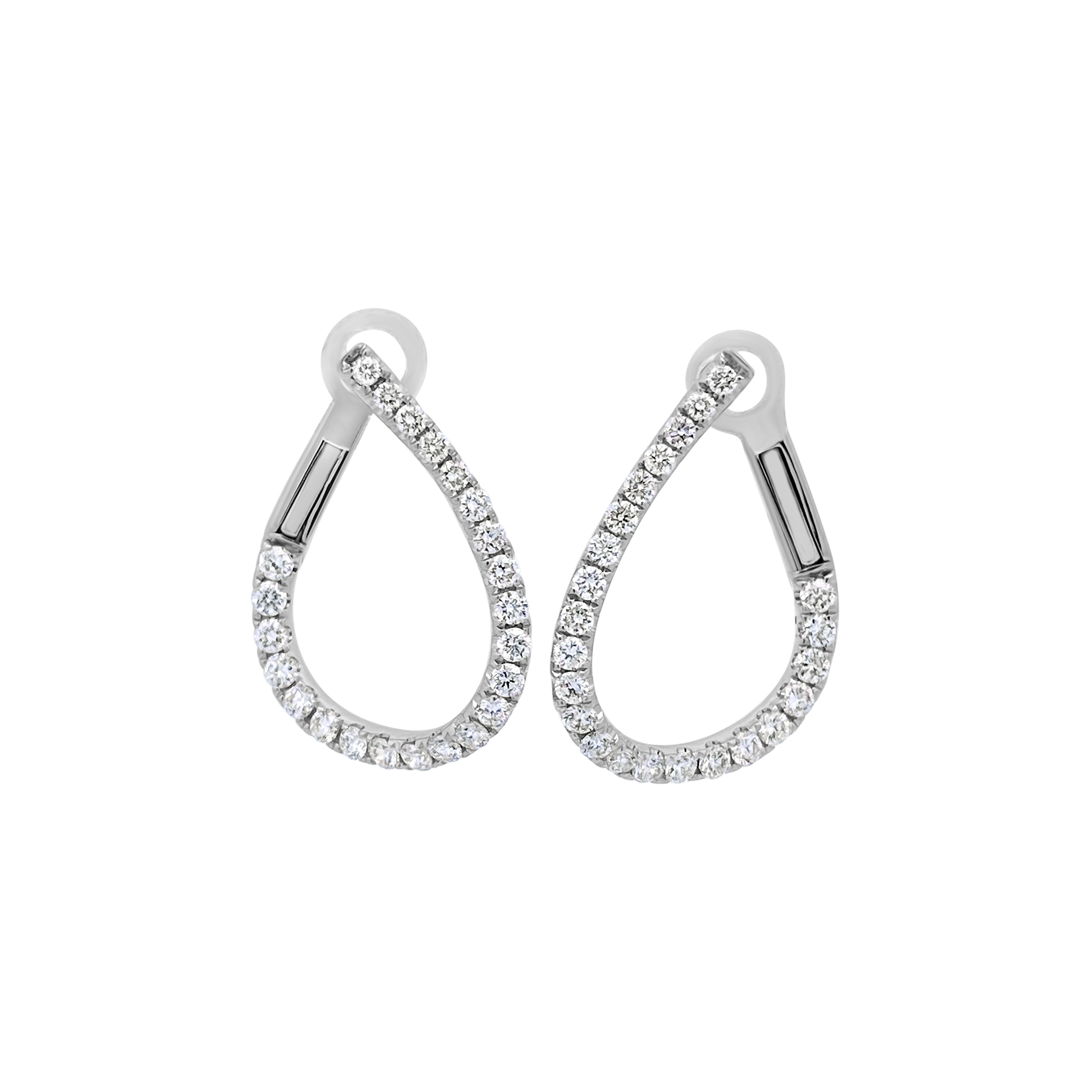 Clara By Martin Binder Diamond Open Frame Earrings (0.83 Ct. Tw.)