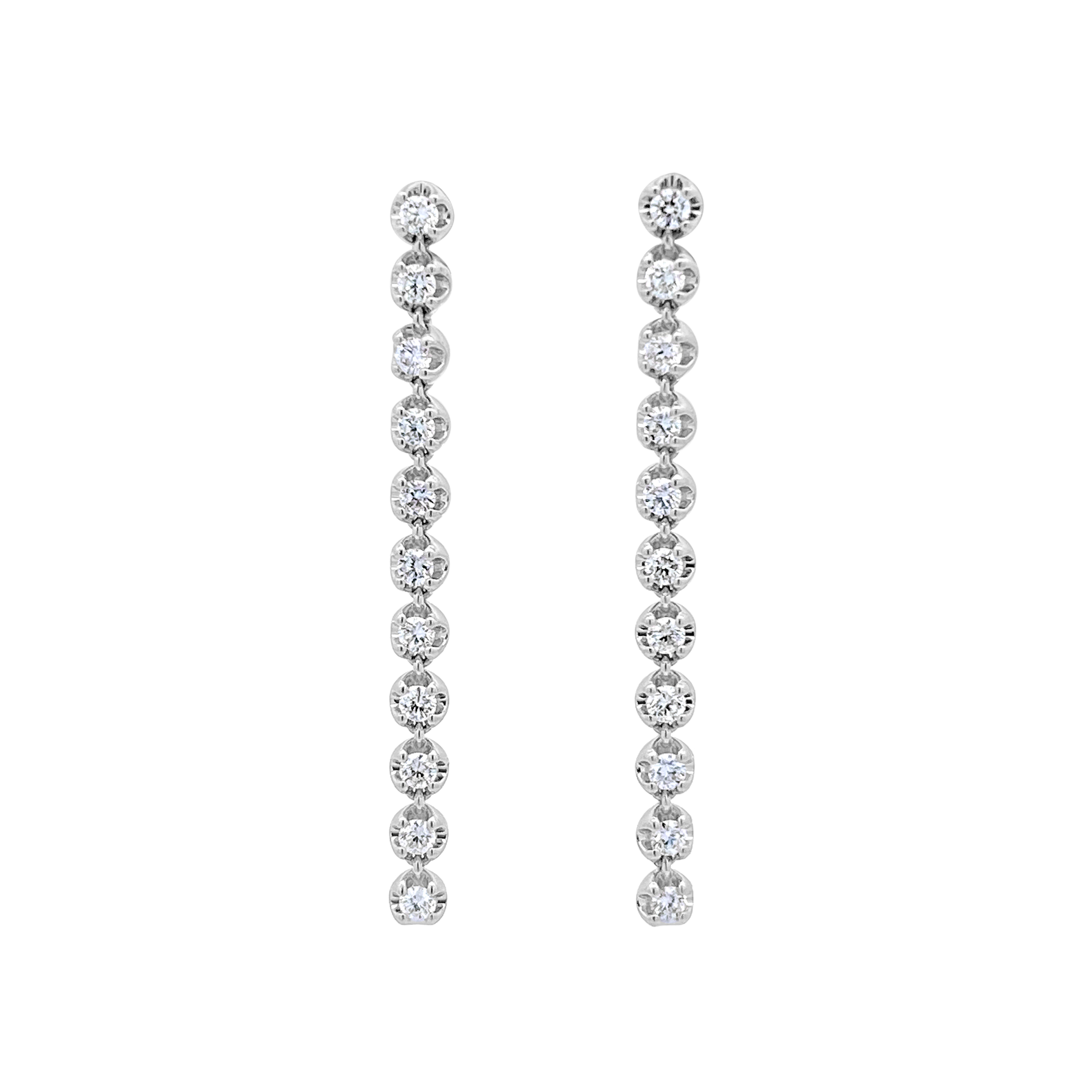 Clara By Martin Binder Diamond Dangle Earrings (0.64 Ct. Tw.)