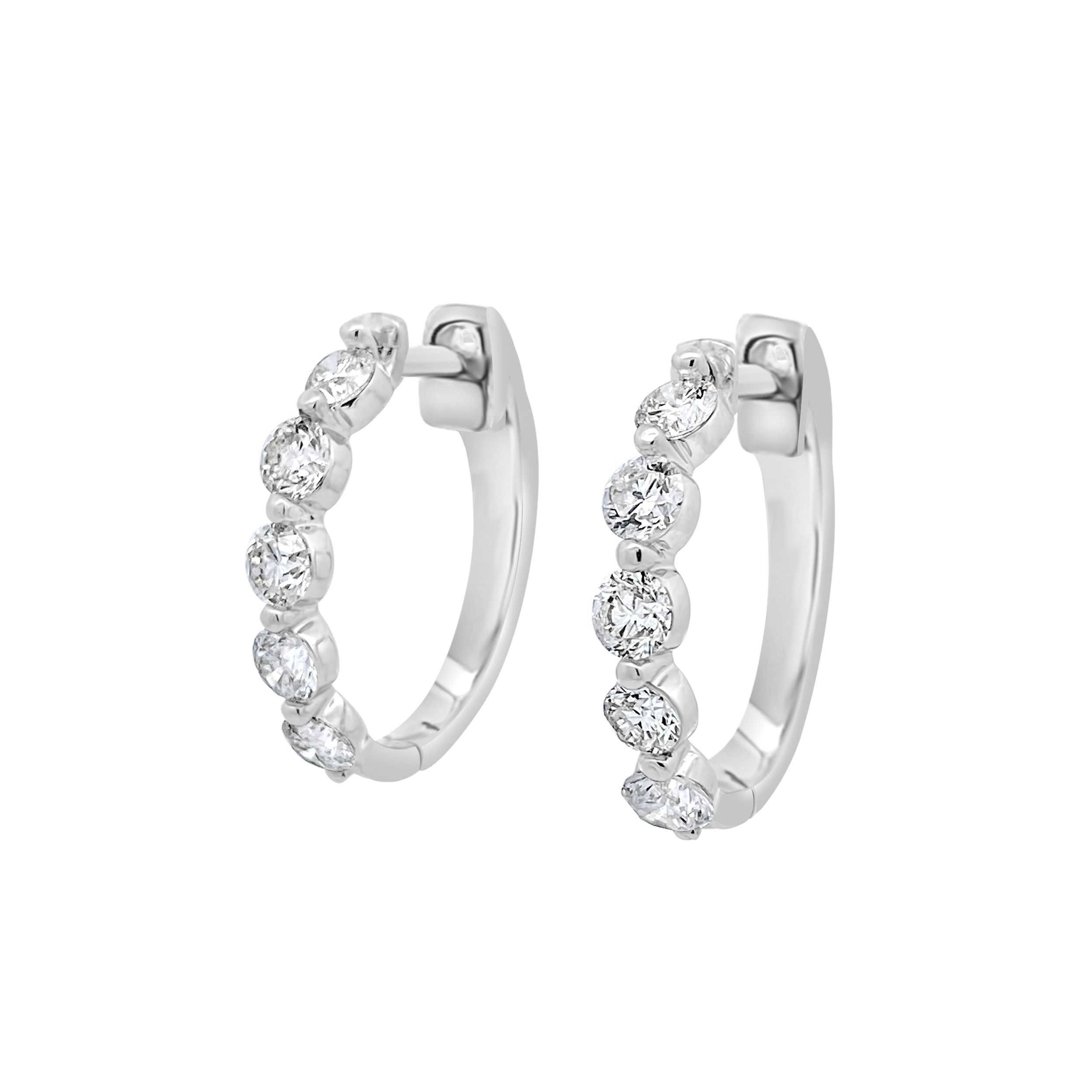 Clara By Martin Binder Diamond Hoop Earrings (2.18 Ct. Tw.)