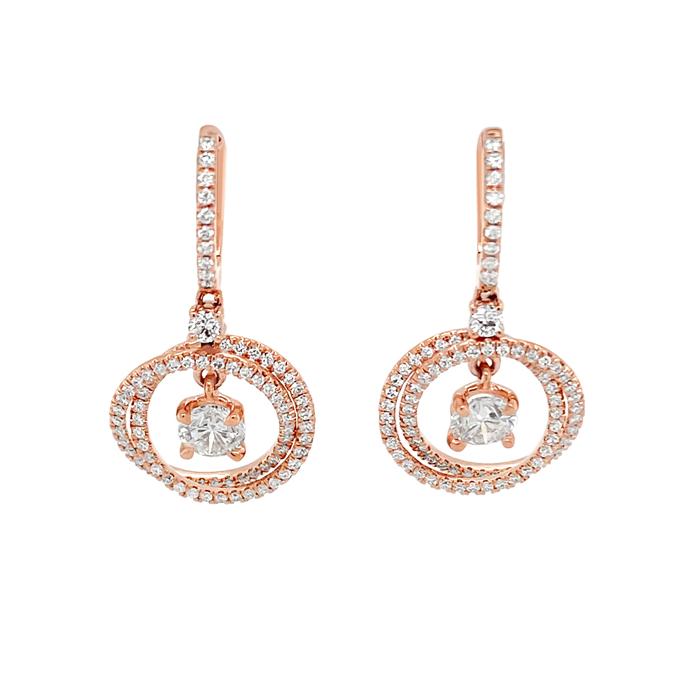 Clara By Martin Binder Diamond Earrings (1.18 Ct. Tw.)