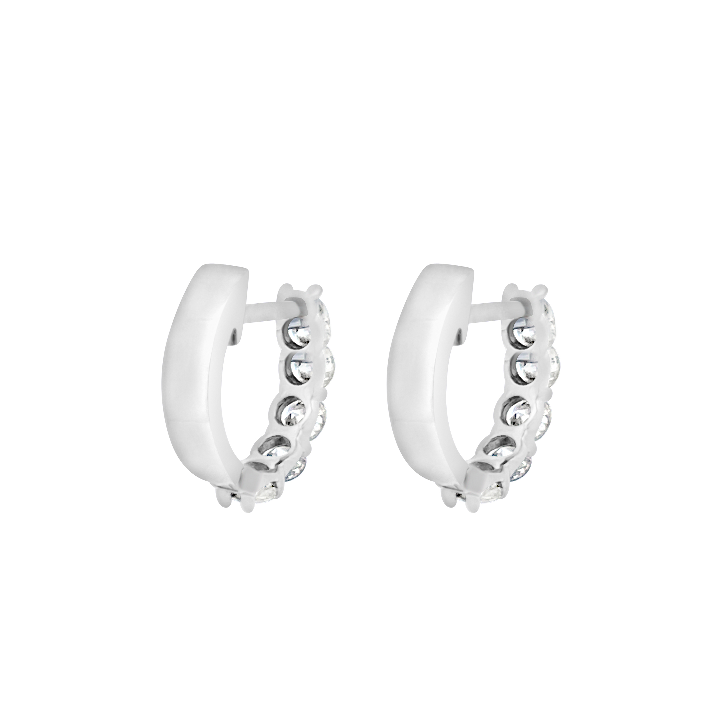 Clara By Martin Binder Diamond Hoop Earrings (1.07 Ct. Tw.)