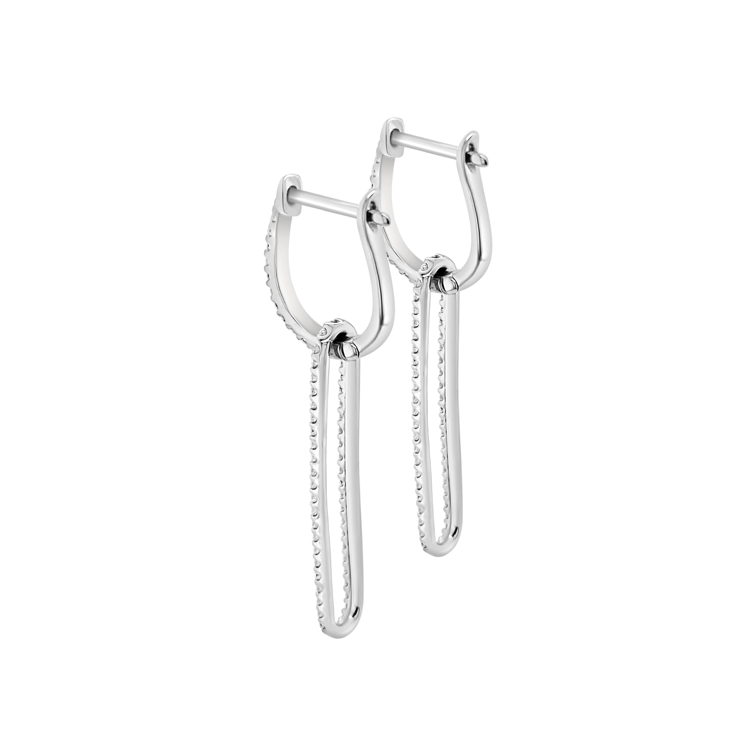 Clara By Martin Binder Platinum Diamond Dangle Earrings (0.63 Ct. Tw.)
