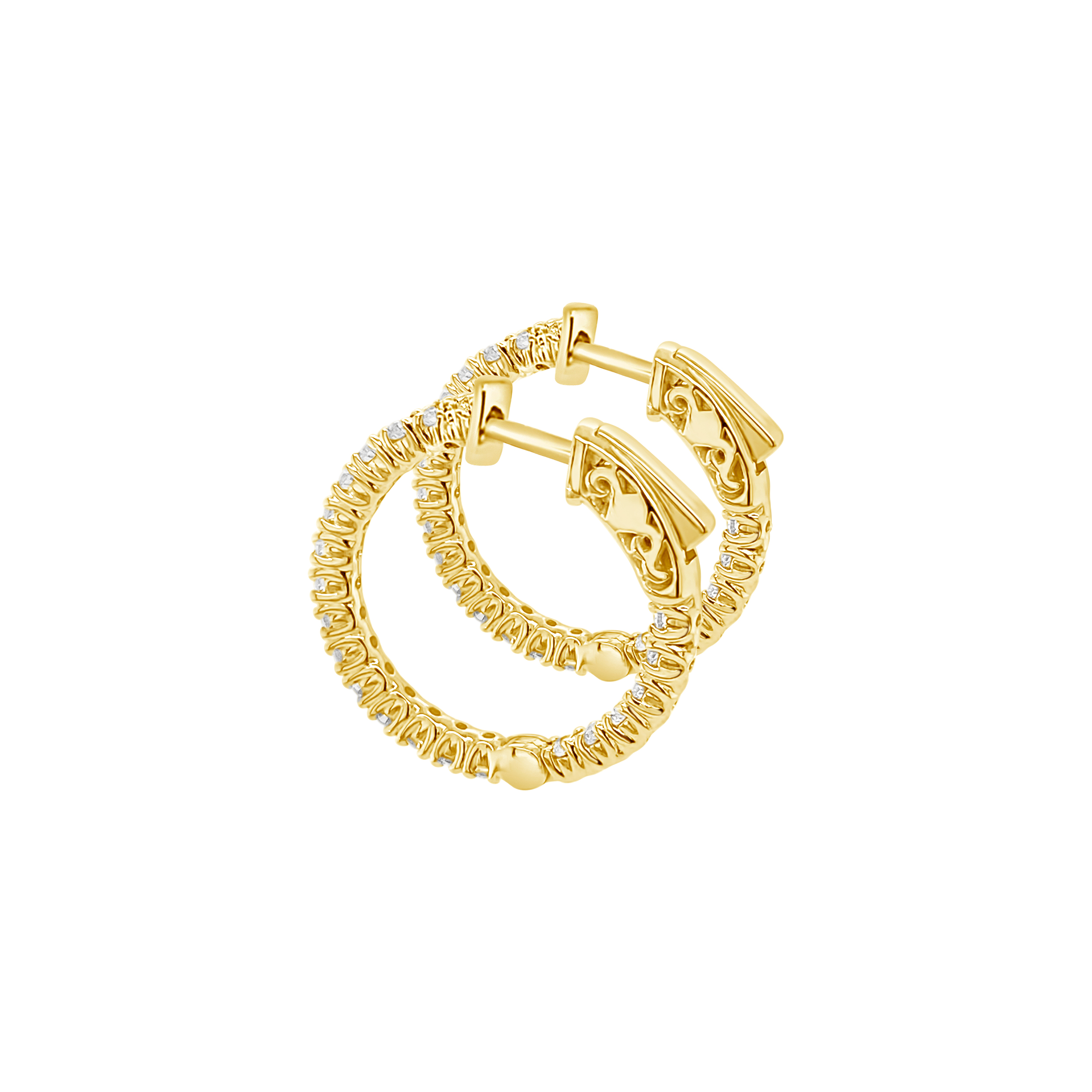 Clara by Martin Binder Diamond Hoop Earrings (0.84 ct. tw.)