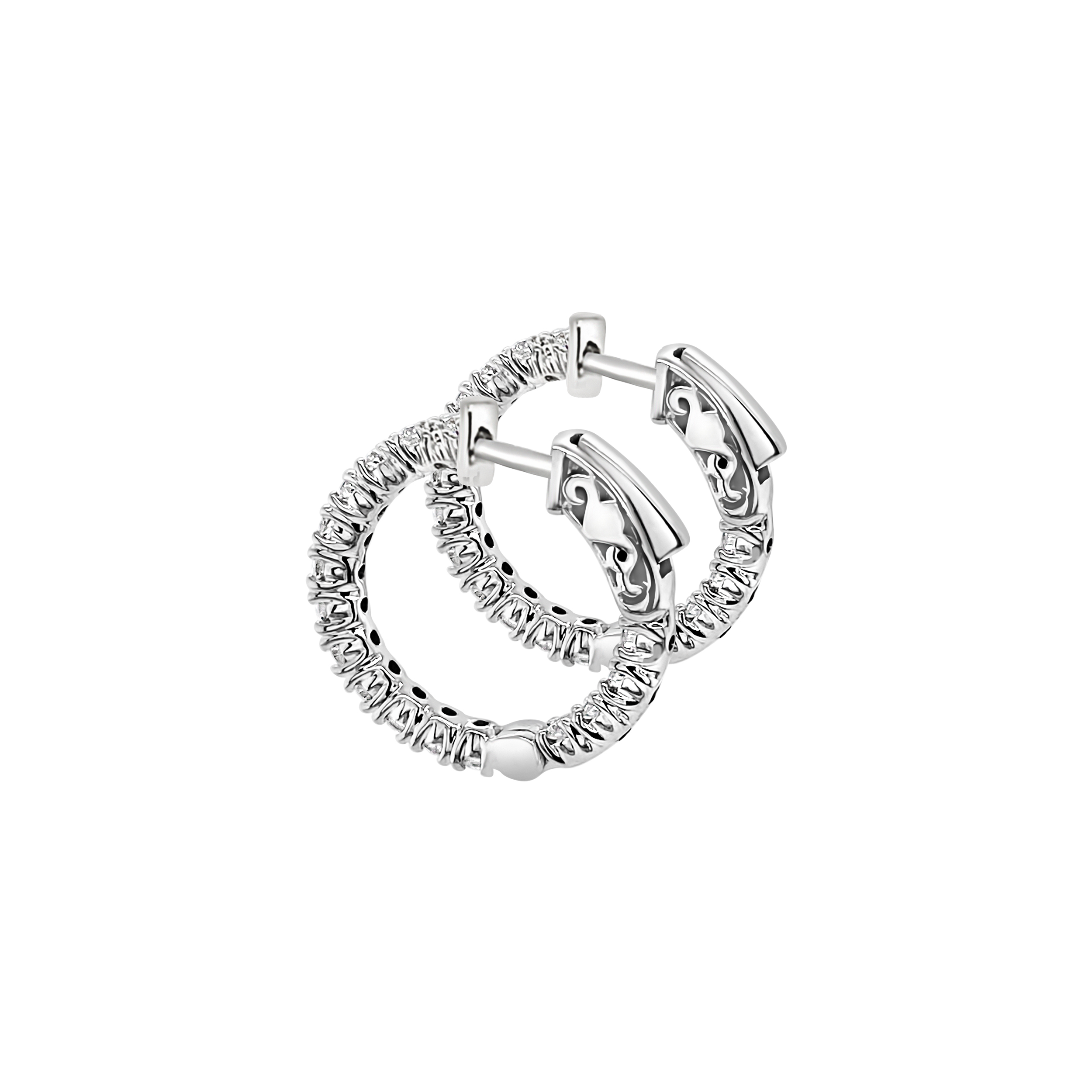 Clara by Martin Binder Diamond Hoop Earrings (0.99 ct. tw.)
