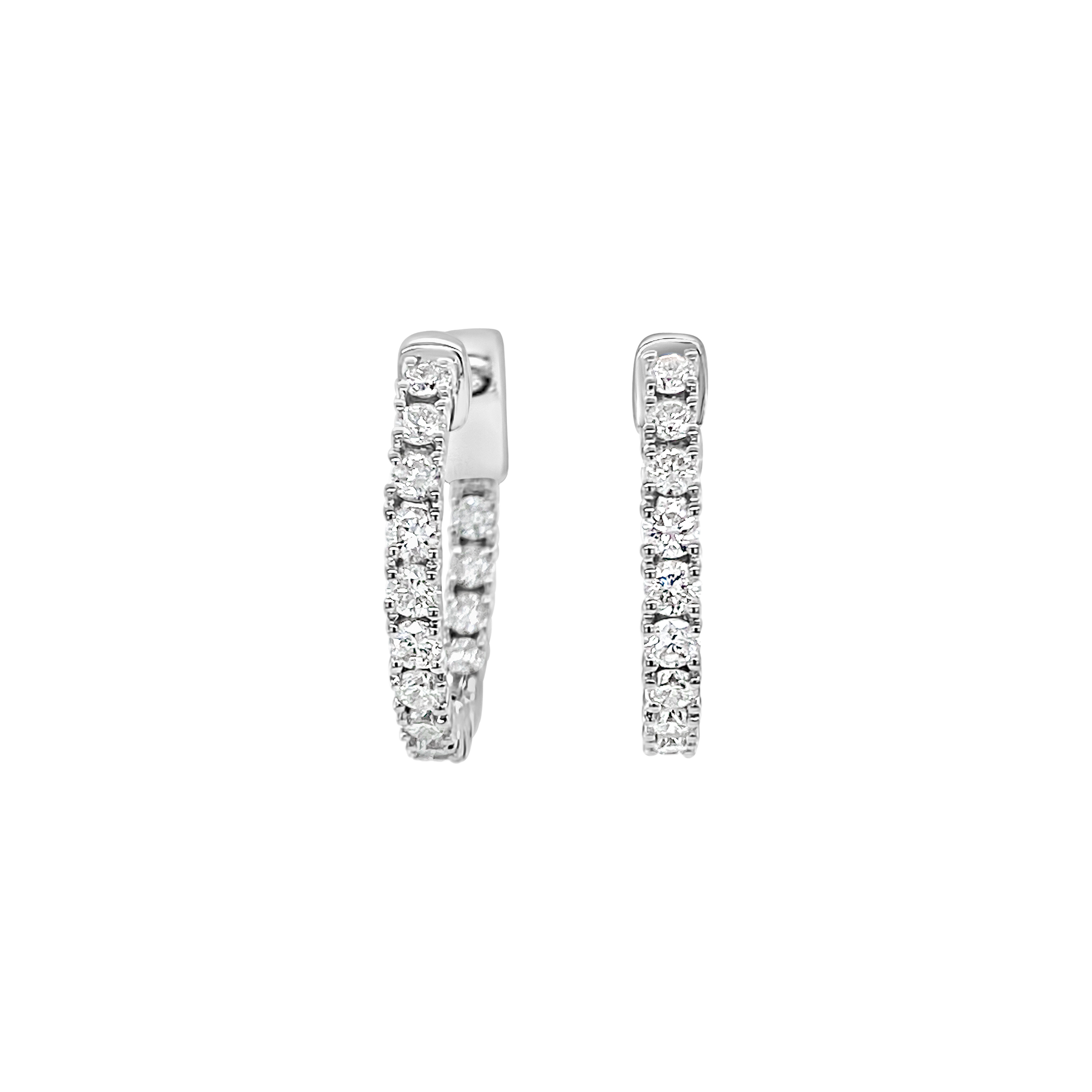 Clara by Martin Binder Diamond Hoop Earrings (0.99 ct. tw.)