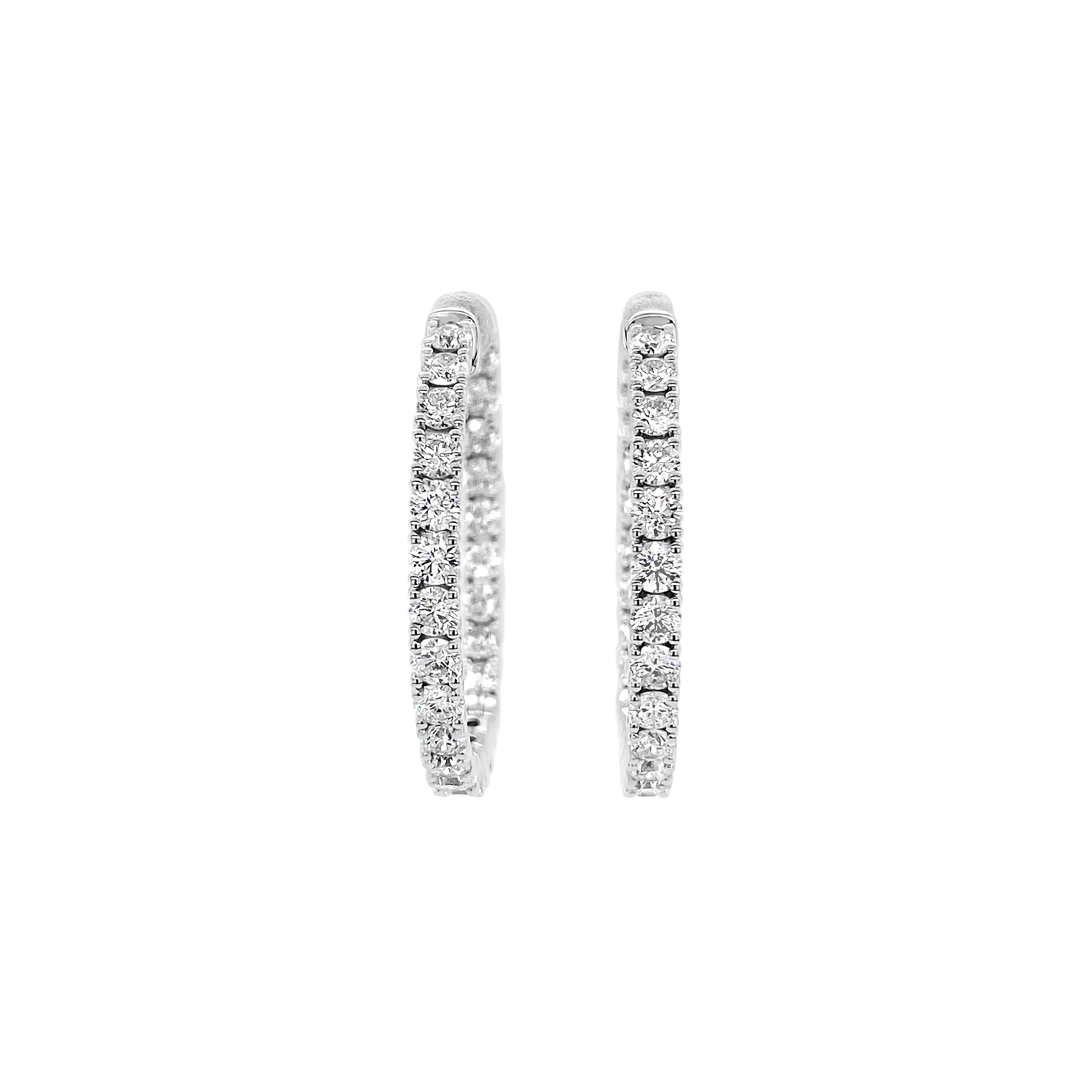 Clara by Martin Binder Diamond Hoop Earrings (2.95 ct. tw.)