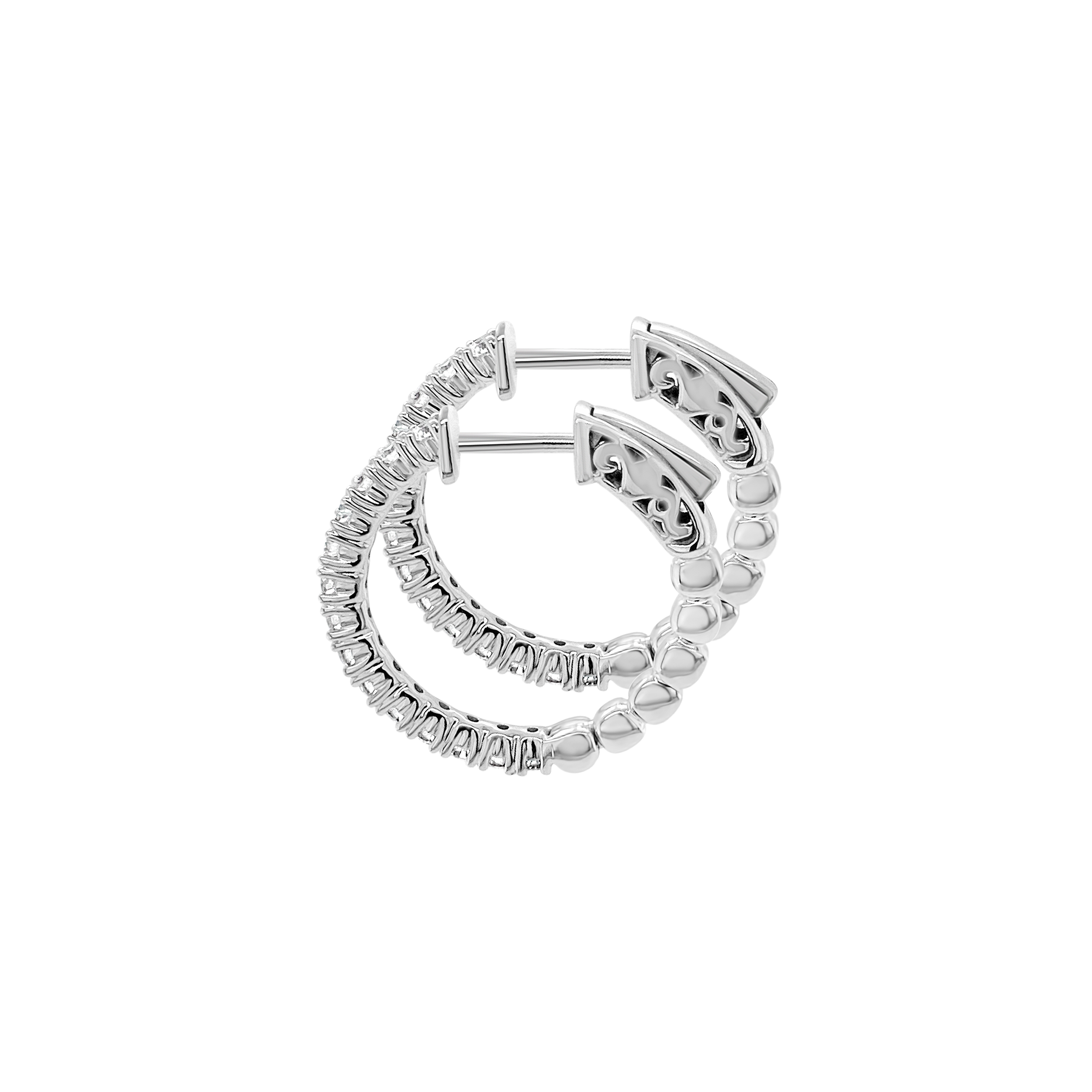 Clara by Martin Binder Diamond Hoop Earrings (0.59 ct. tw.)