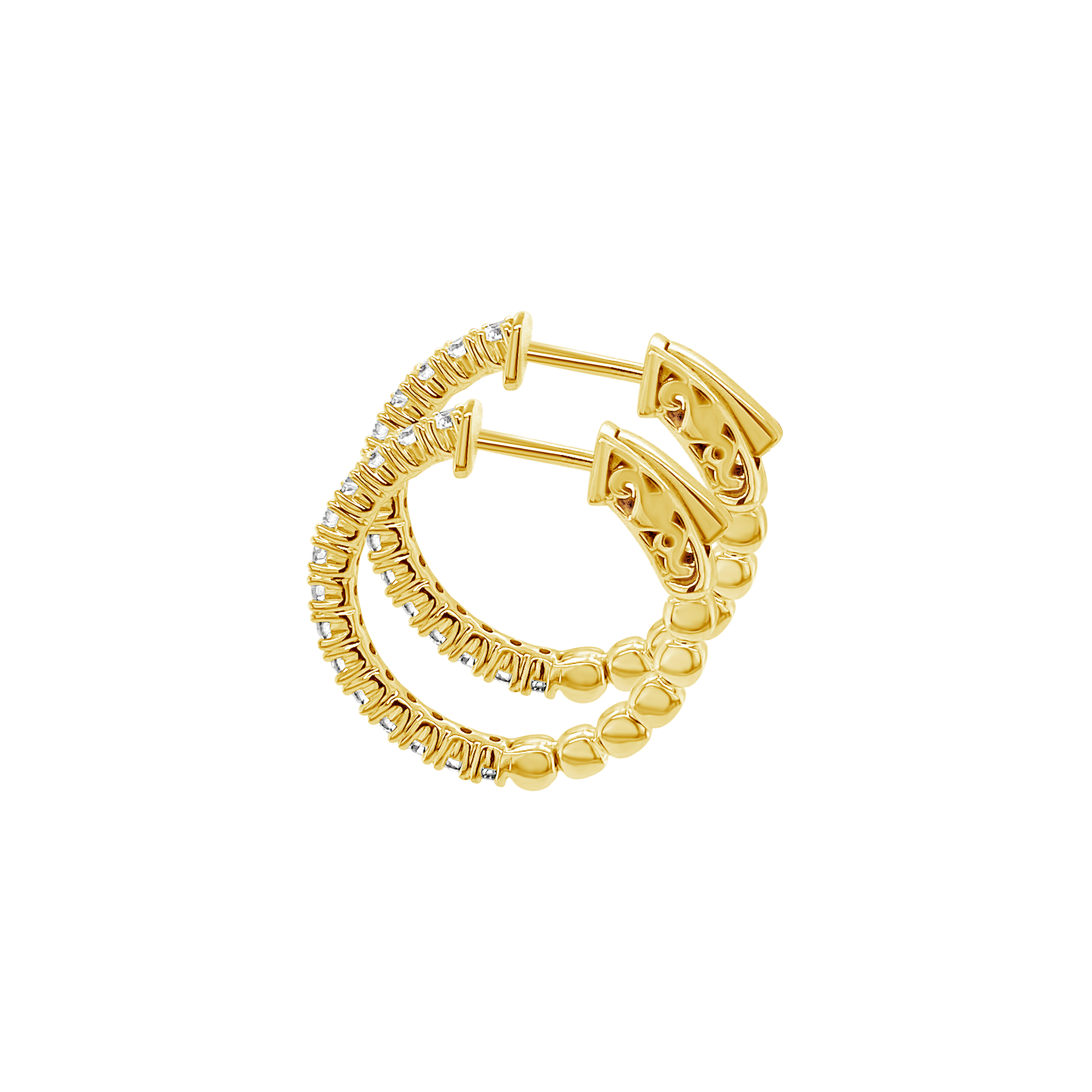 Clara by Martin Binder Diamond Hoop Earrings (0.59 ct. tw.)