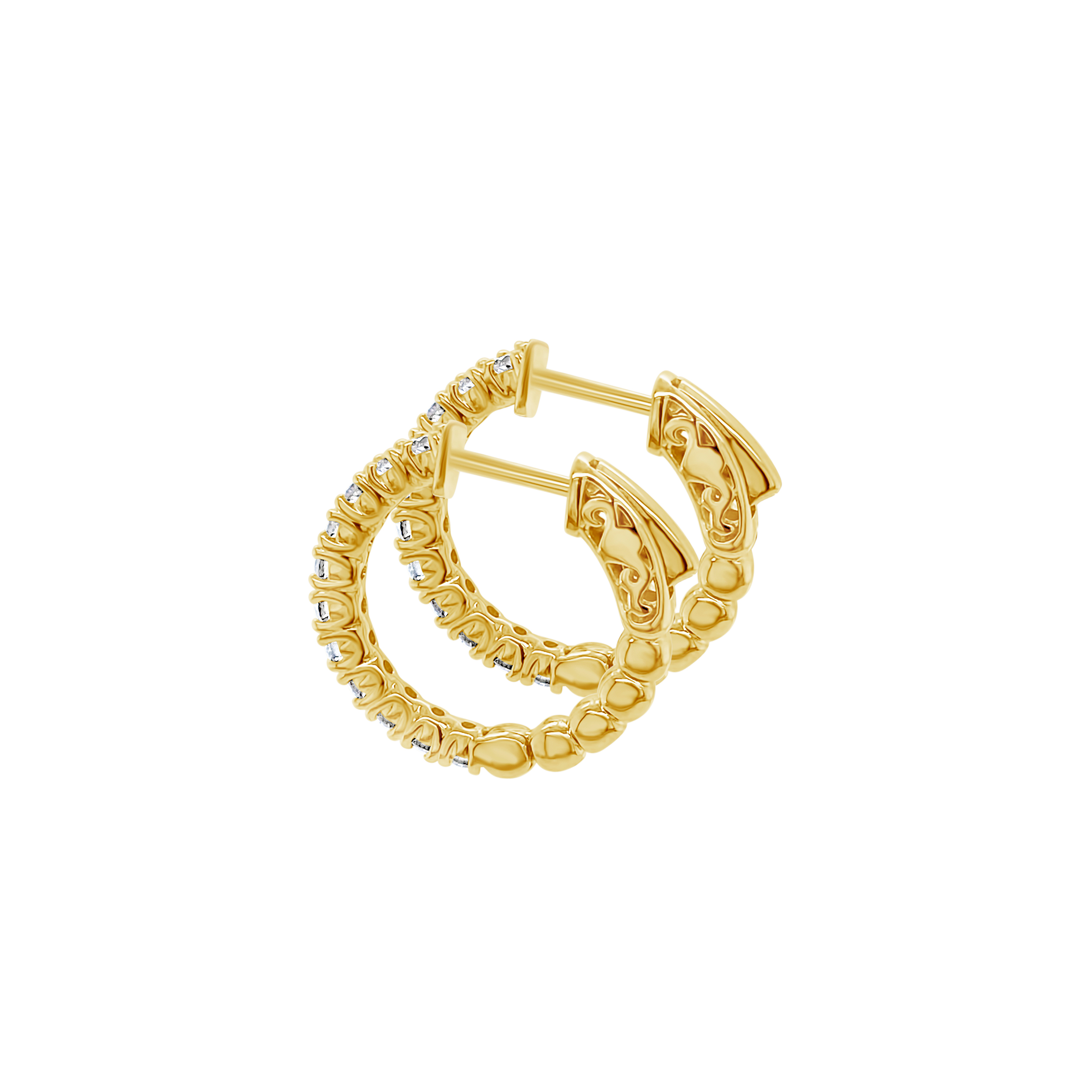 Clara by Martin Binder Diamond Hoop Earrings (0.72 ct. tw.)