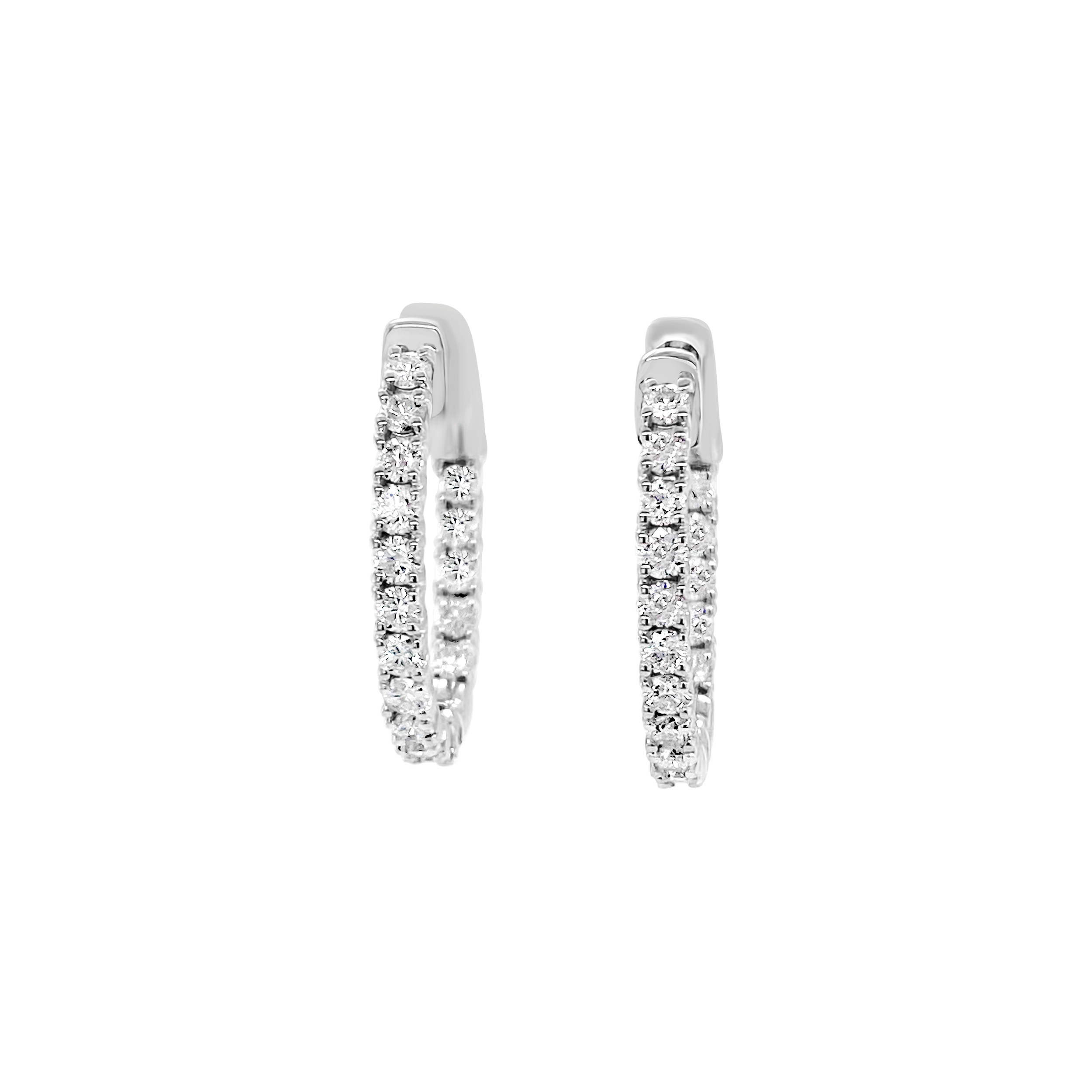Clara By Martin Binder Diamond Hoop Earrings (0.72 Ct. Tw.)