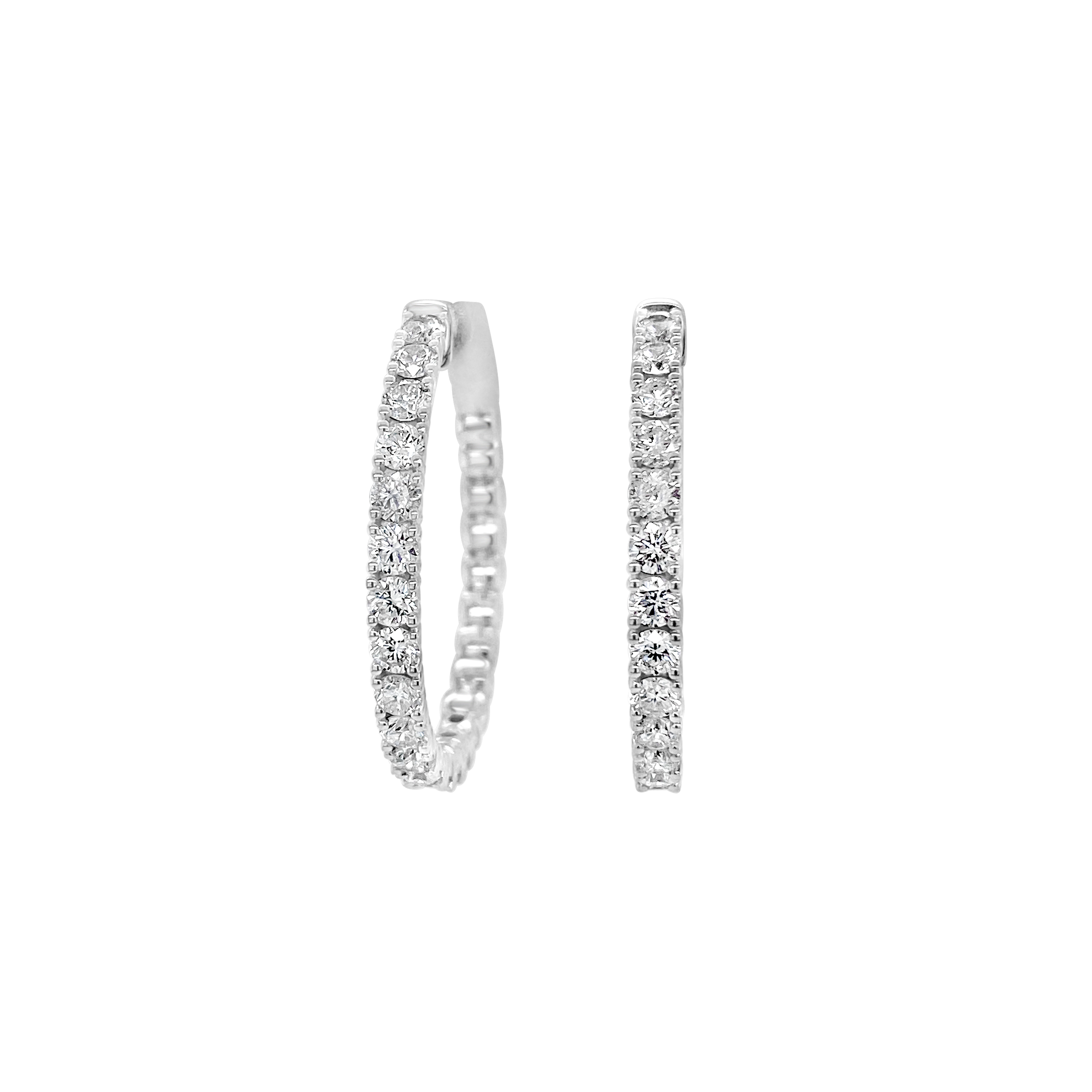Clara by Martin Binder Diamond Hoop Earrings (1.99 ct. tw.)