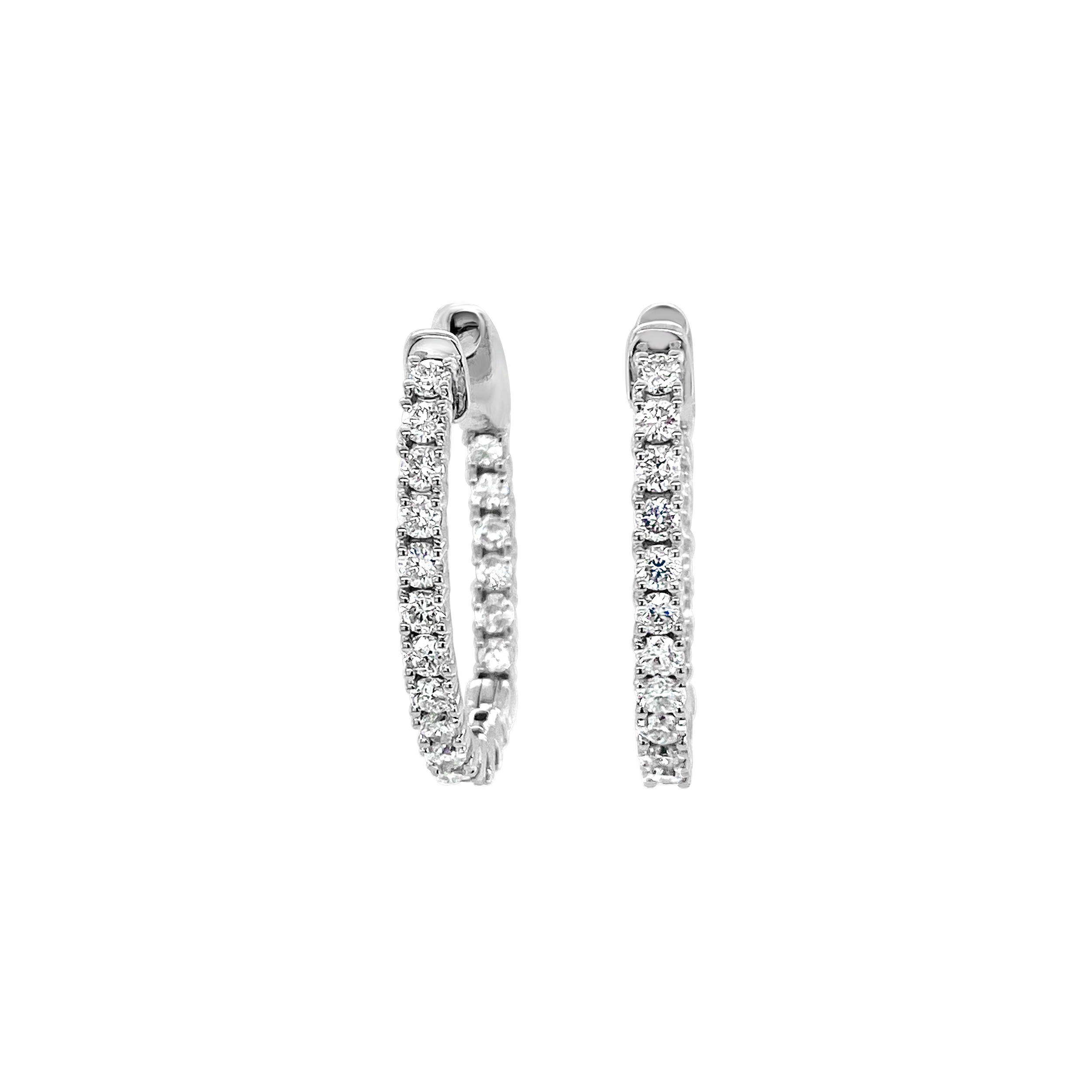 Clara By Martin Binder Diamond Hoop Earrings (1.31 Ct. Tw.)
