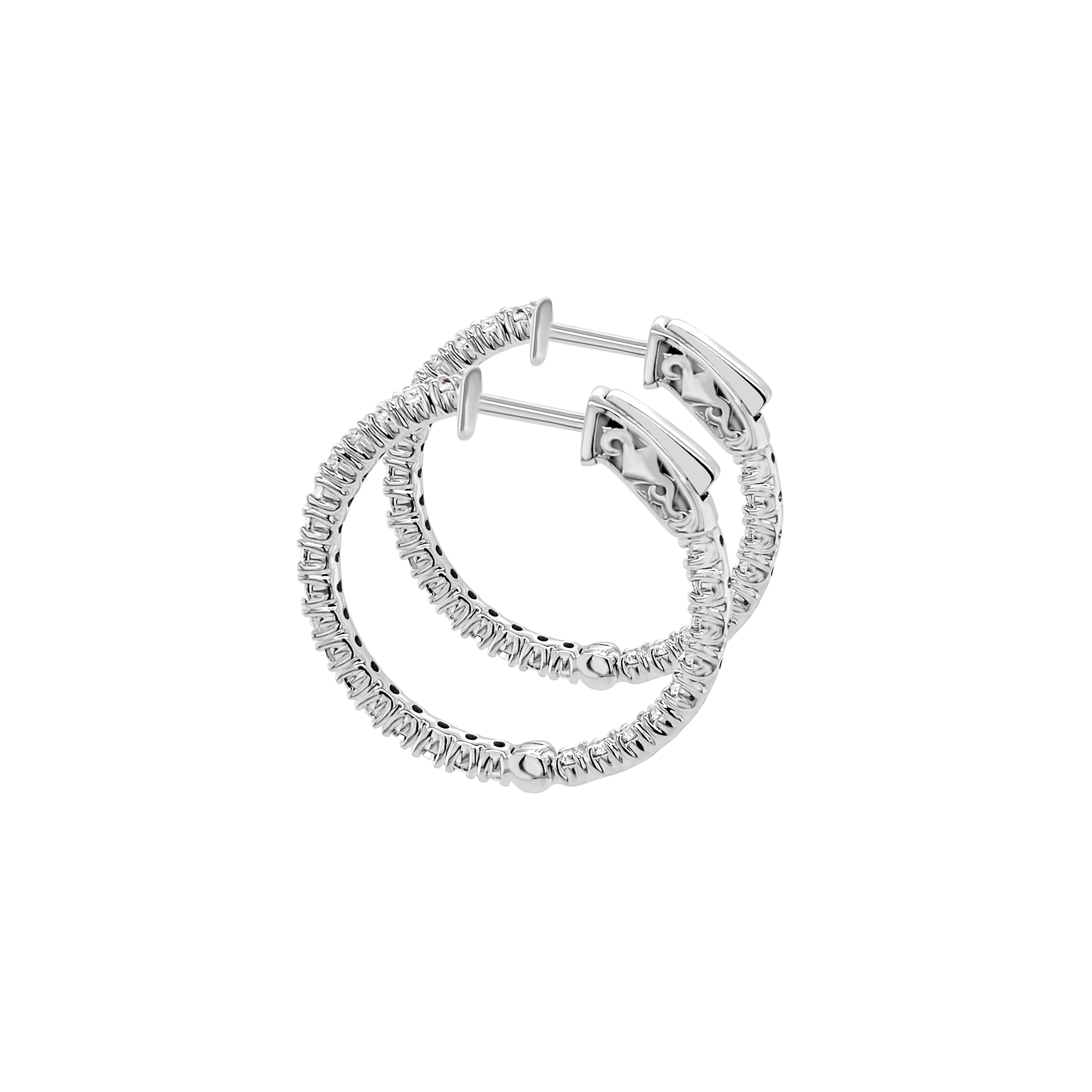 Clara by Martin Binder Diamond Hoop Earrings (1.09 ct. tw.)