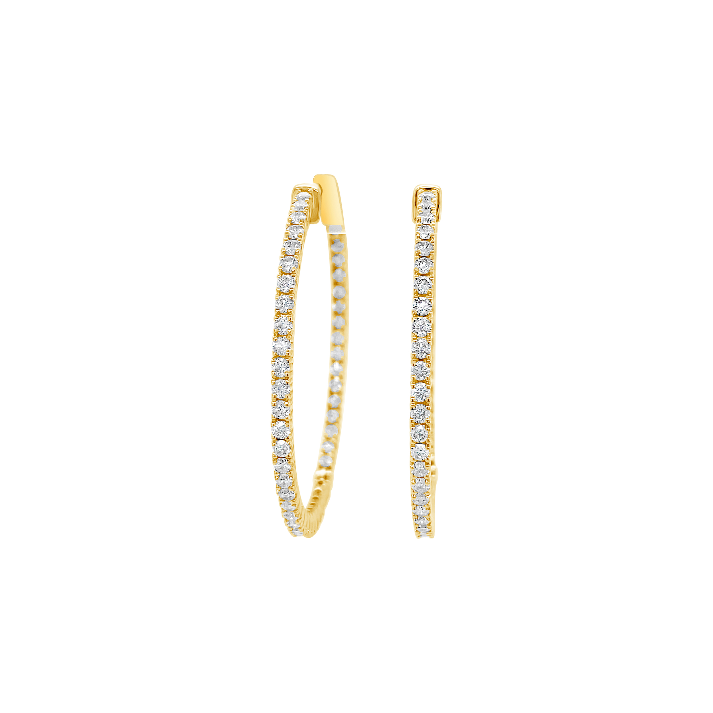 Clara By Martin Binder Diamond Hoop Earrings (2.02 Ct. Tw.)