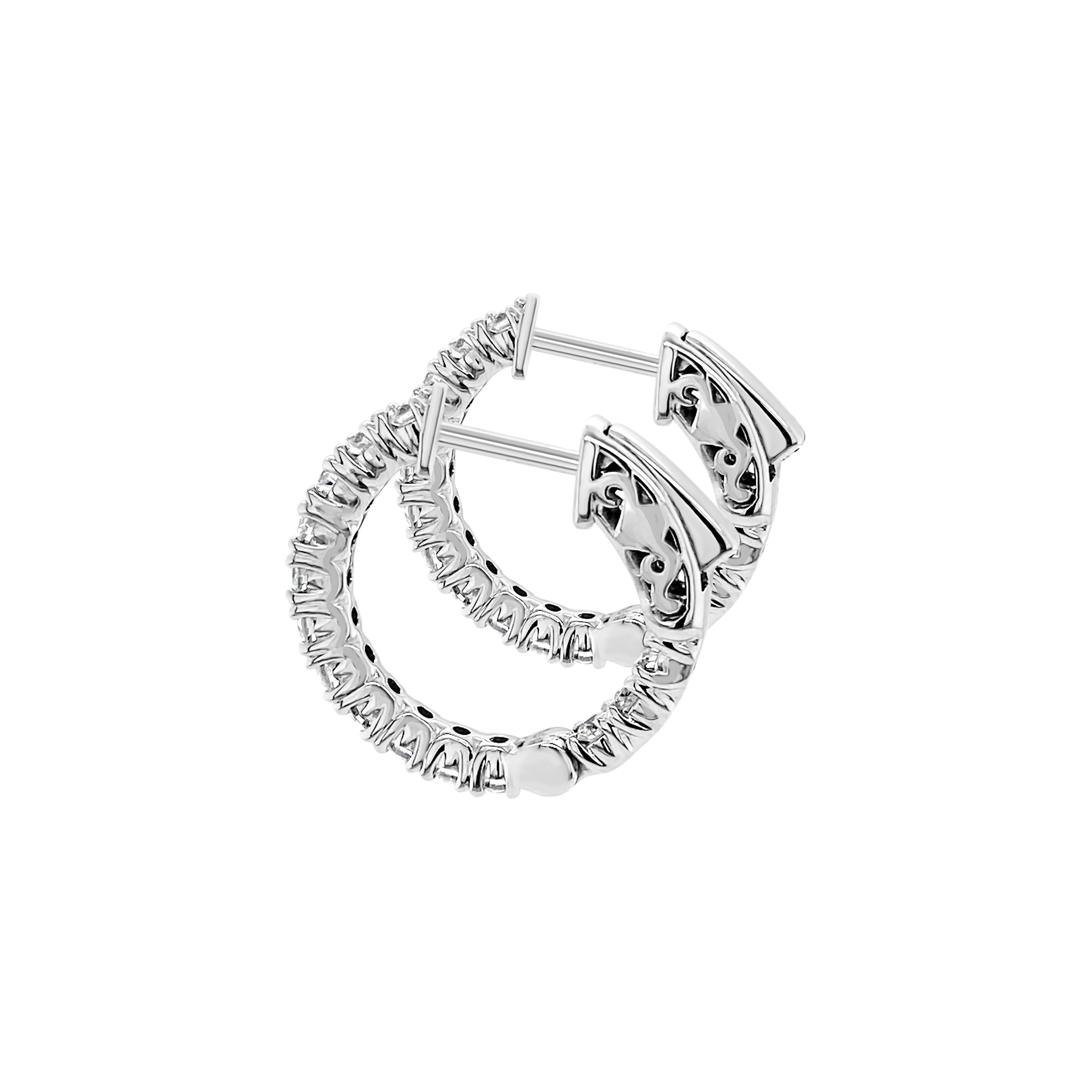 Clara by Martin Binder Diamond Hoop Earrings (0.94 ct. tw.)