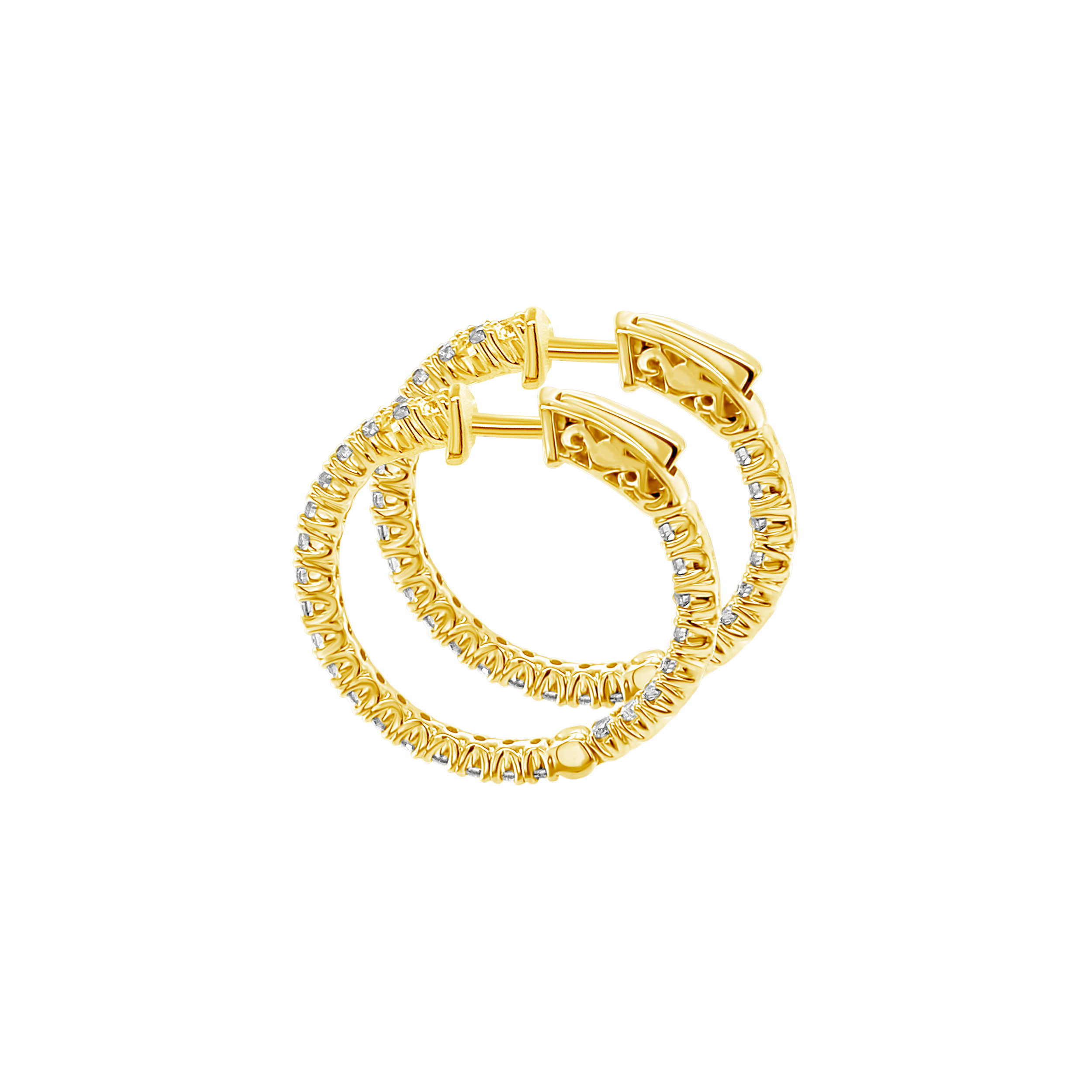 Clara by Martin Binder Diamond Hoop Earrings (1.06 ct. tw.)