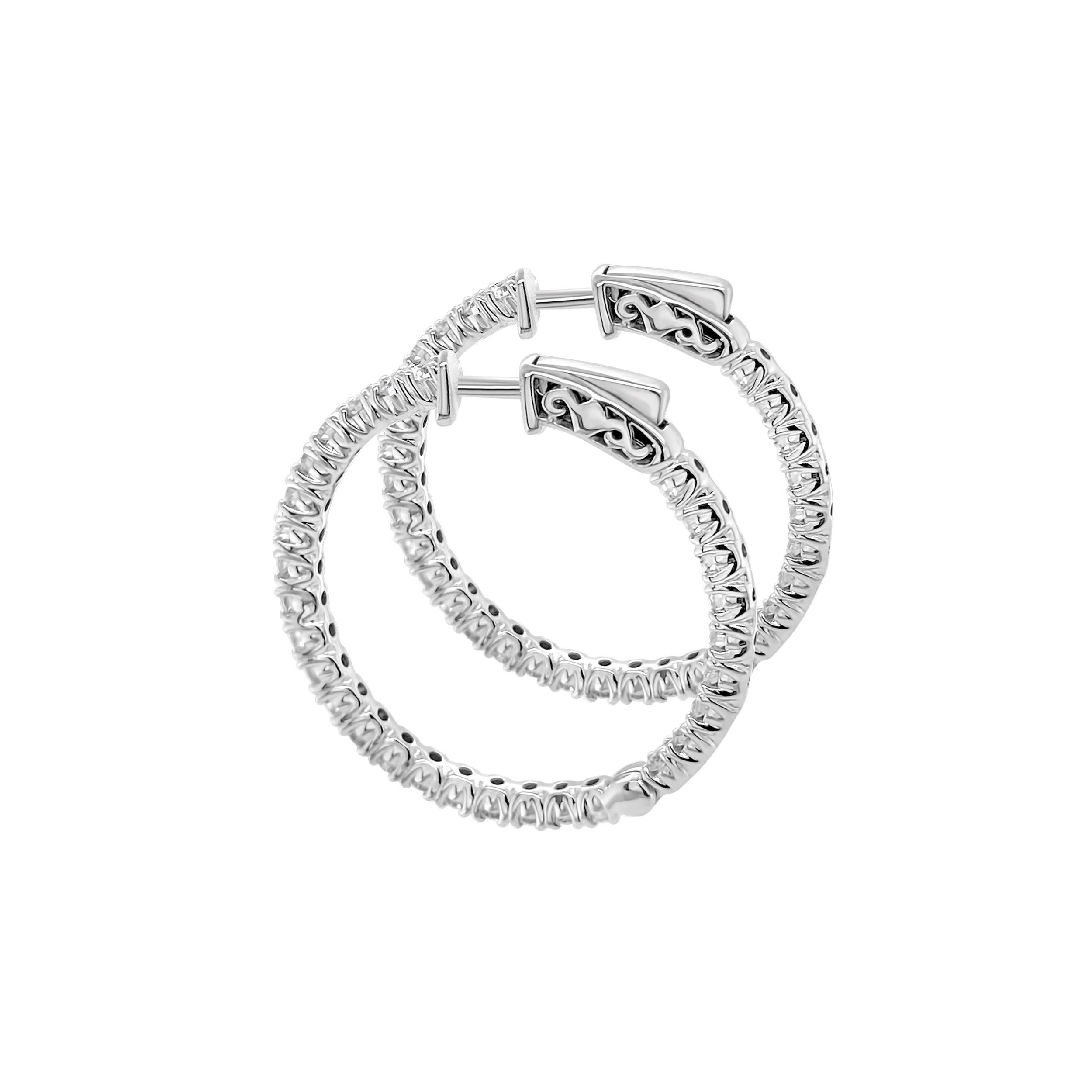 Clara by Martin Binder Diamond Hoop Earrings (1.81 ct. tw.)