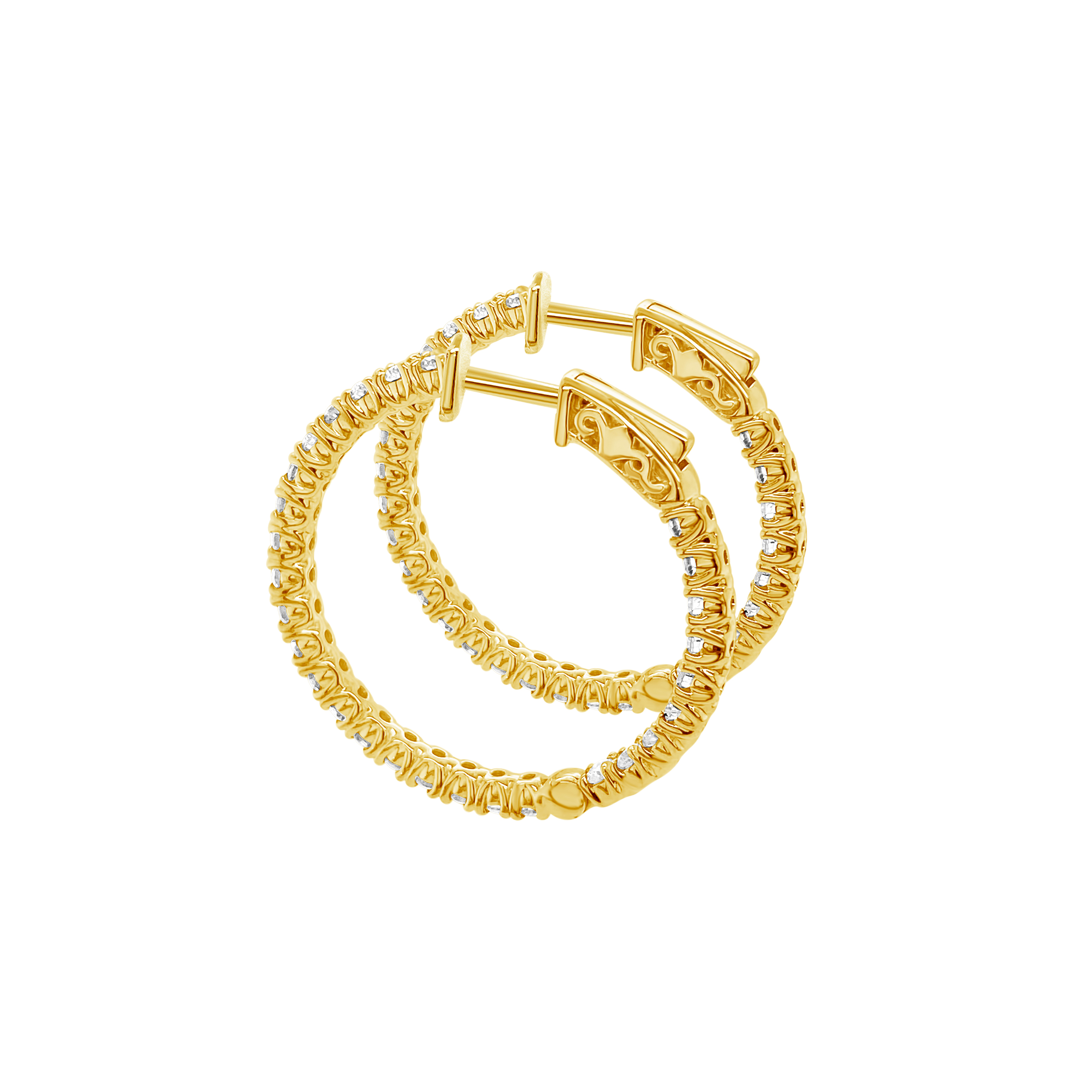 Clara by Martin Binder Diamond Hoop Earrings (1.84 ct. tw.)