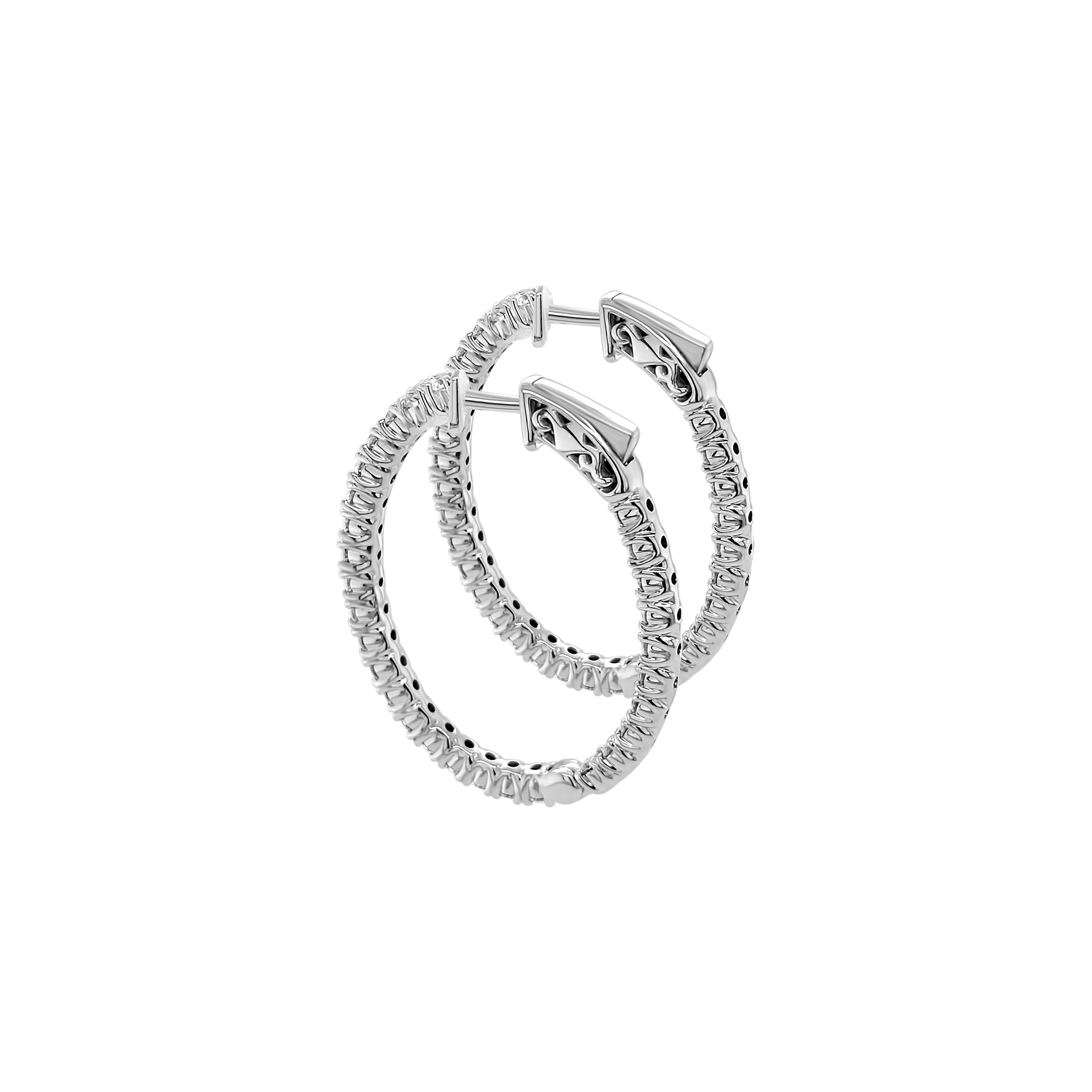 Clara by Martin Binder Diamond Hoop Earrings (1.80 ct. tw.)