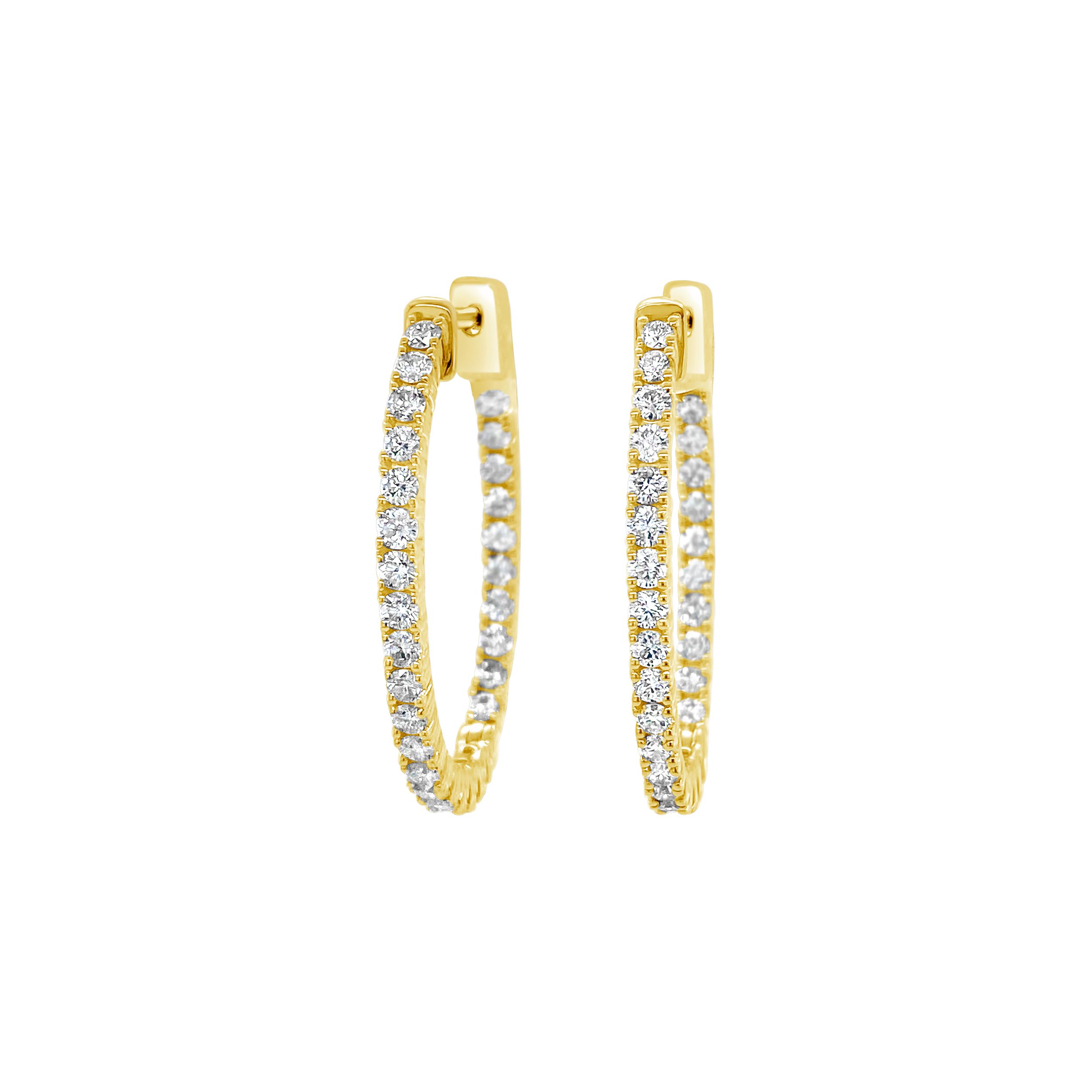 Clara By Martin Binder Diamond Hoop Earrings (1.81 Ct. Tw.)