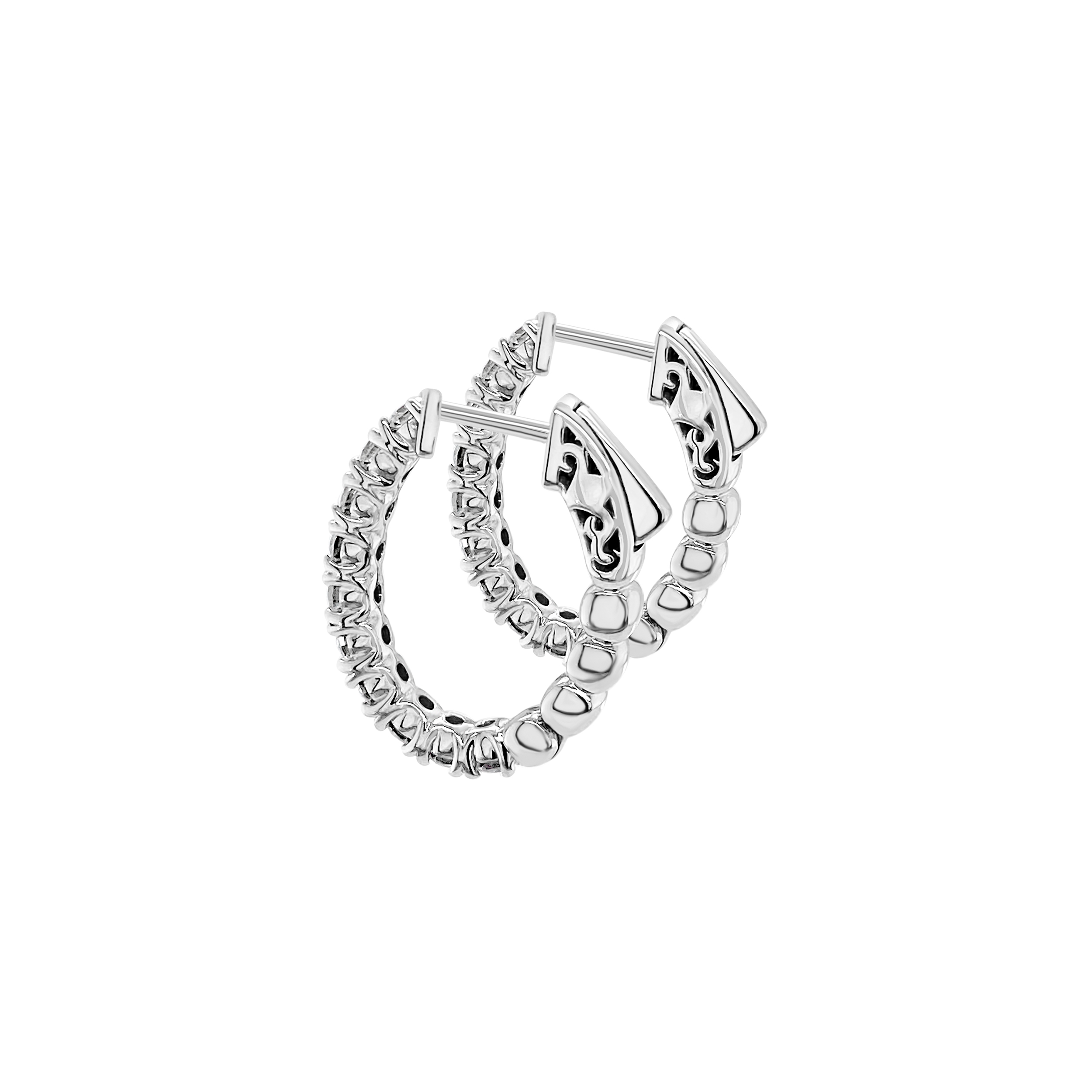 Clara by Martin Binder Diamond Hoop Earrings (1.22 ct. tw.)