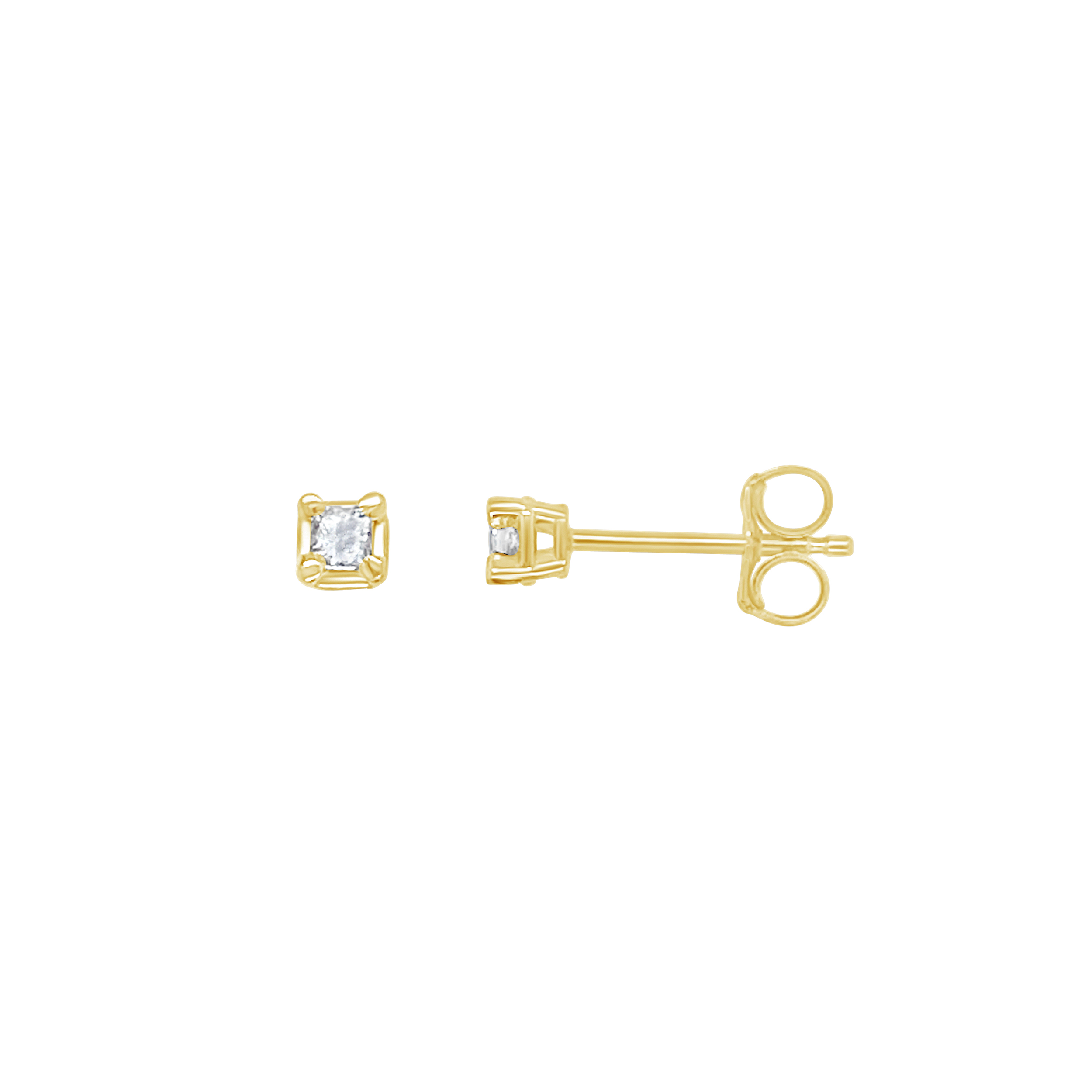 Clara By Martin Binder Princess Diamond Stud Earrings (0.24 Ct. Tw.)