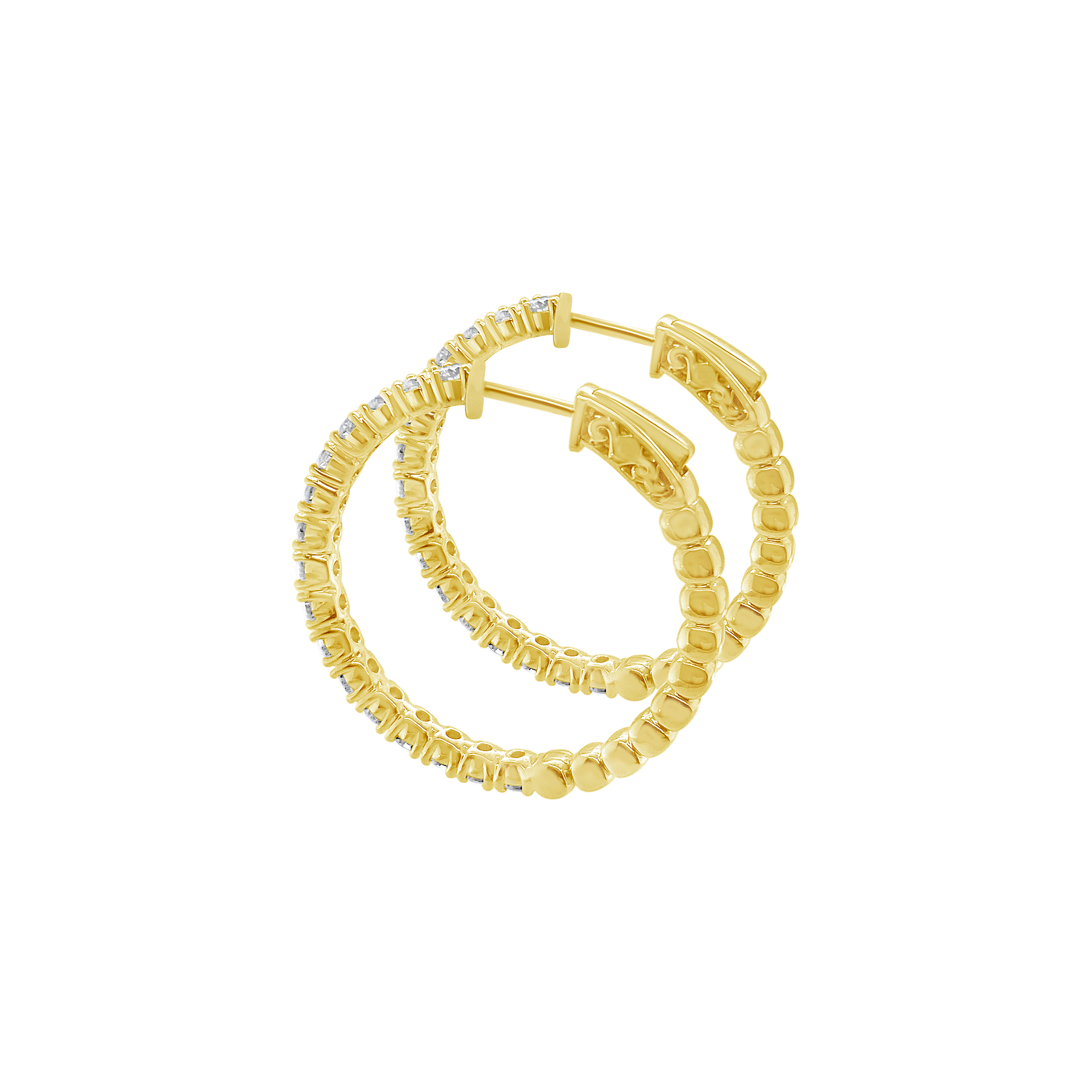 Clara by Martin Binder Diamond Hoop Earrings (1.99 ct. tw.)