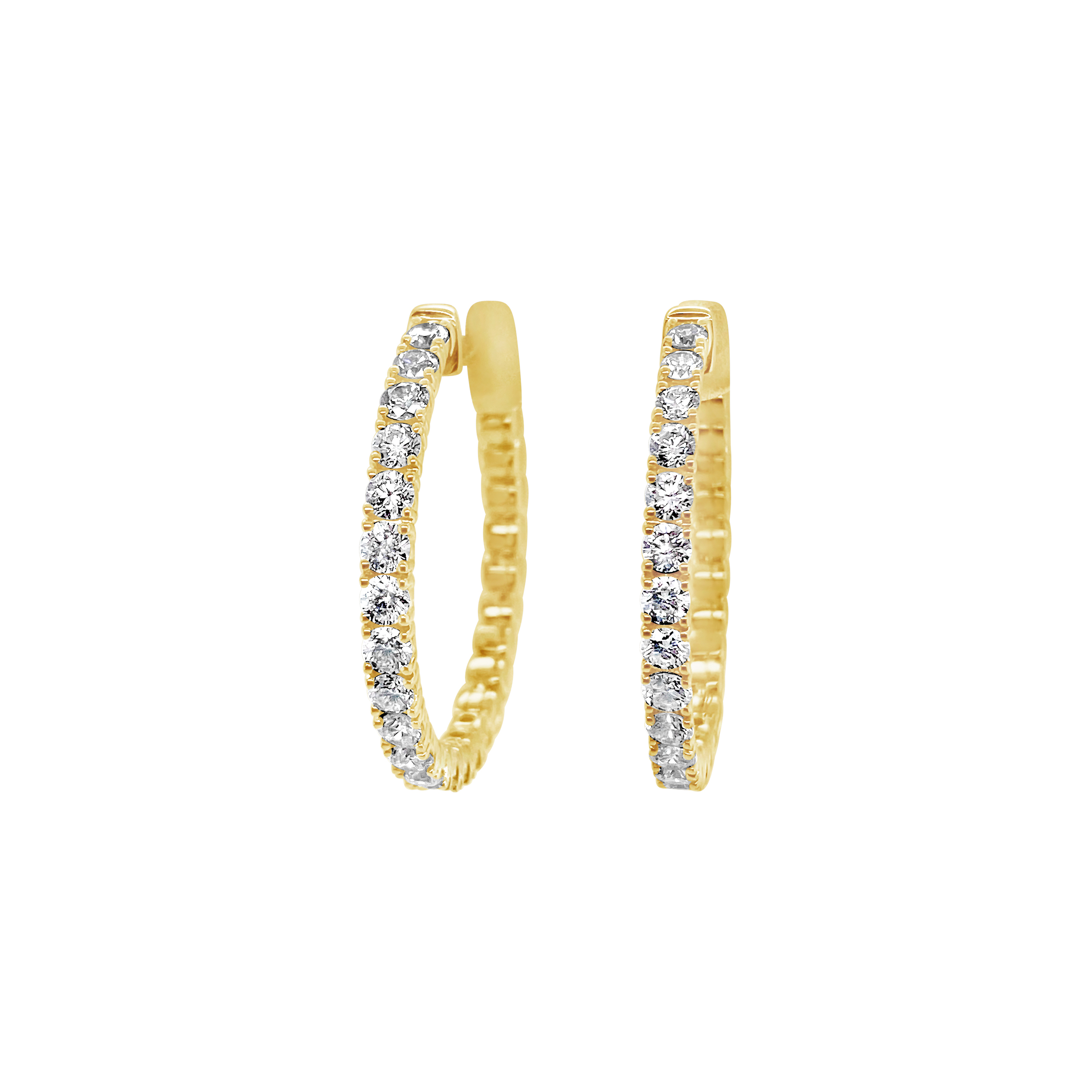 Clara by Martin Binder Diamond Hoop Earrings (1.99 ct. tw.)