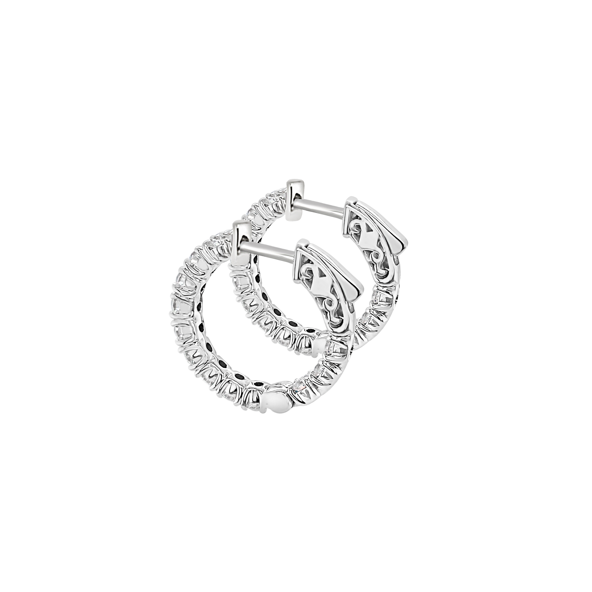Clara by Martin Binder Diamond Hoop Earrings (1.47 ct. tw.)