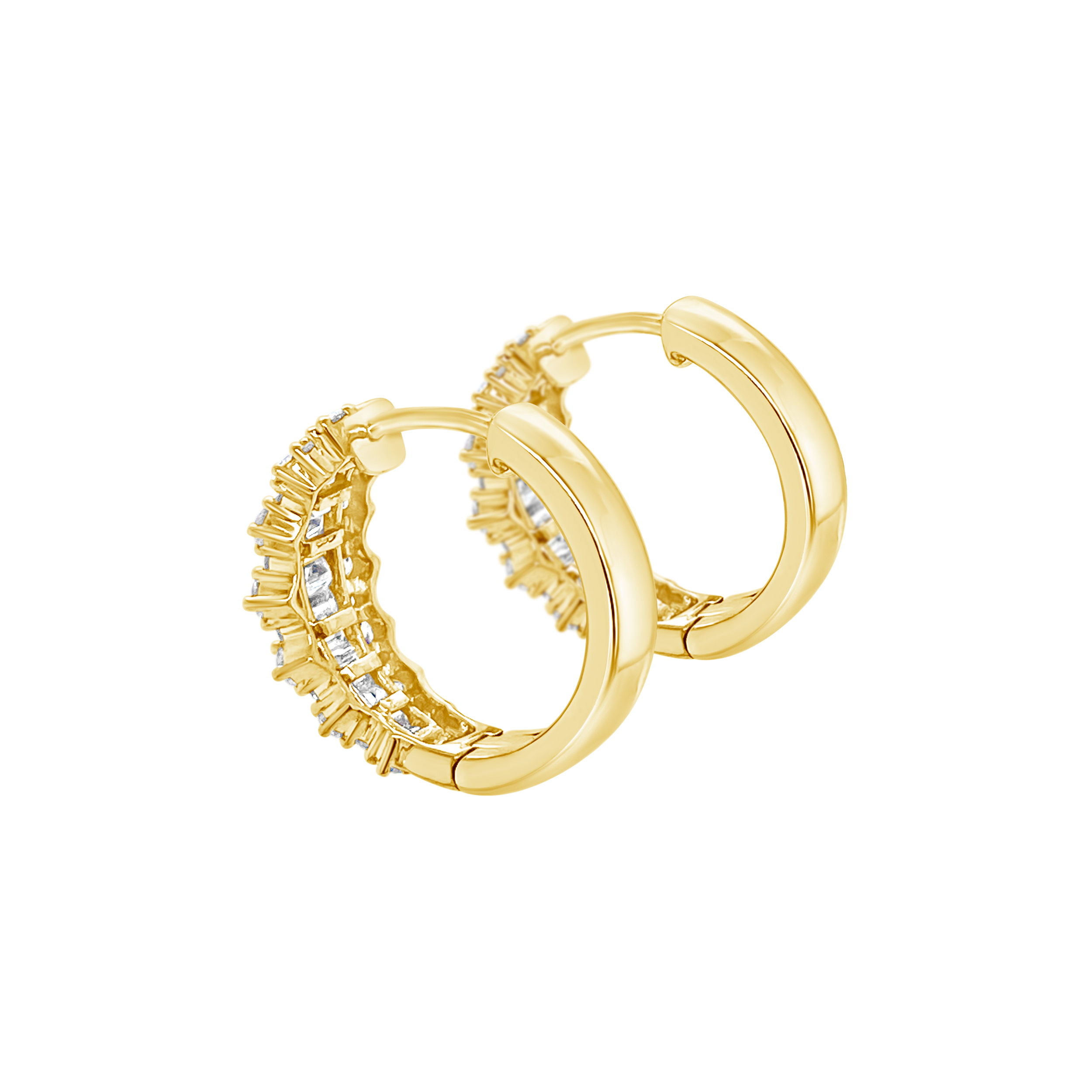 Clara By Martin Binder Diamond Hoop Earrings (1.35 Ct. Tw.)
