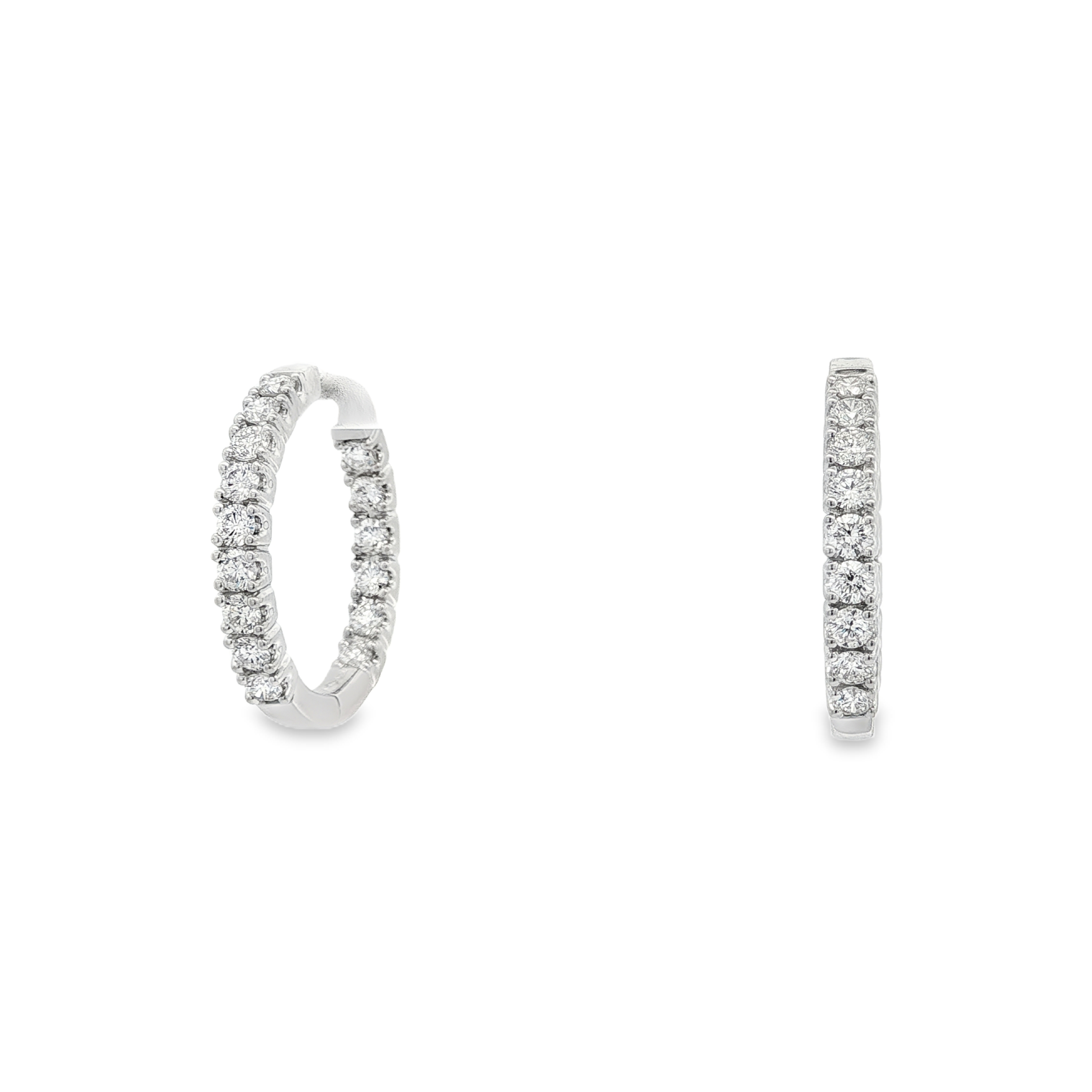 Clara by Martin Binder Diamond Hoop Earrings (2.07 ct. tw.)