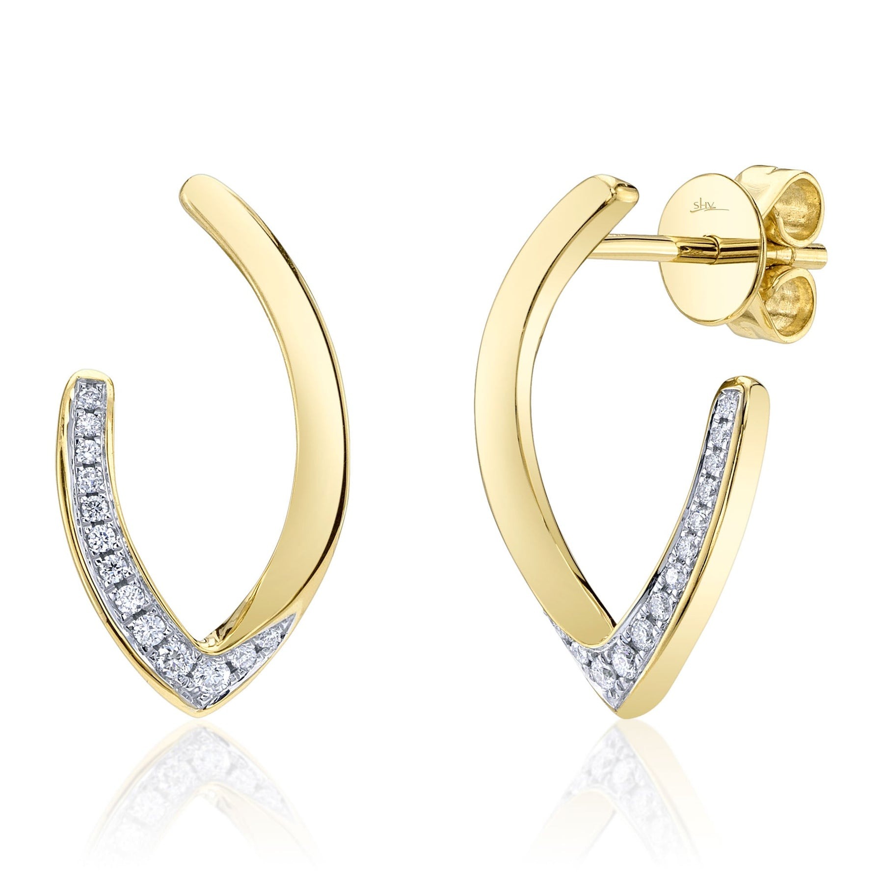 Shy Creation Kate Diamond Earrings