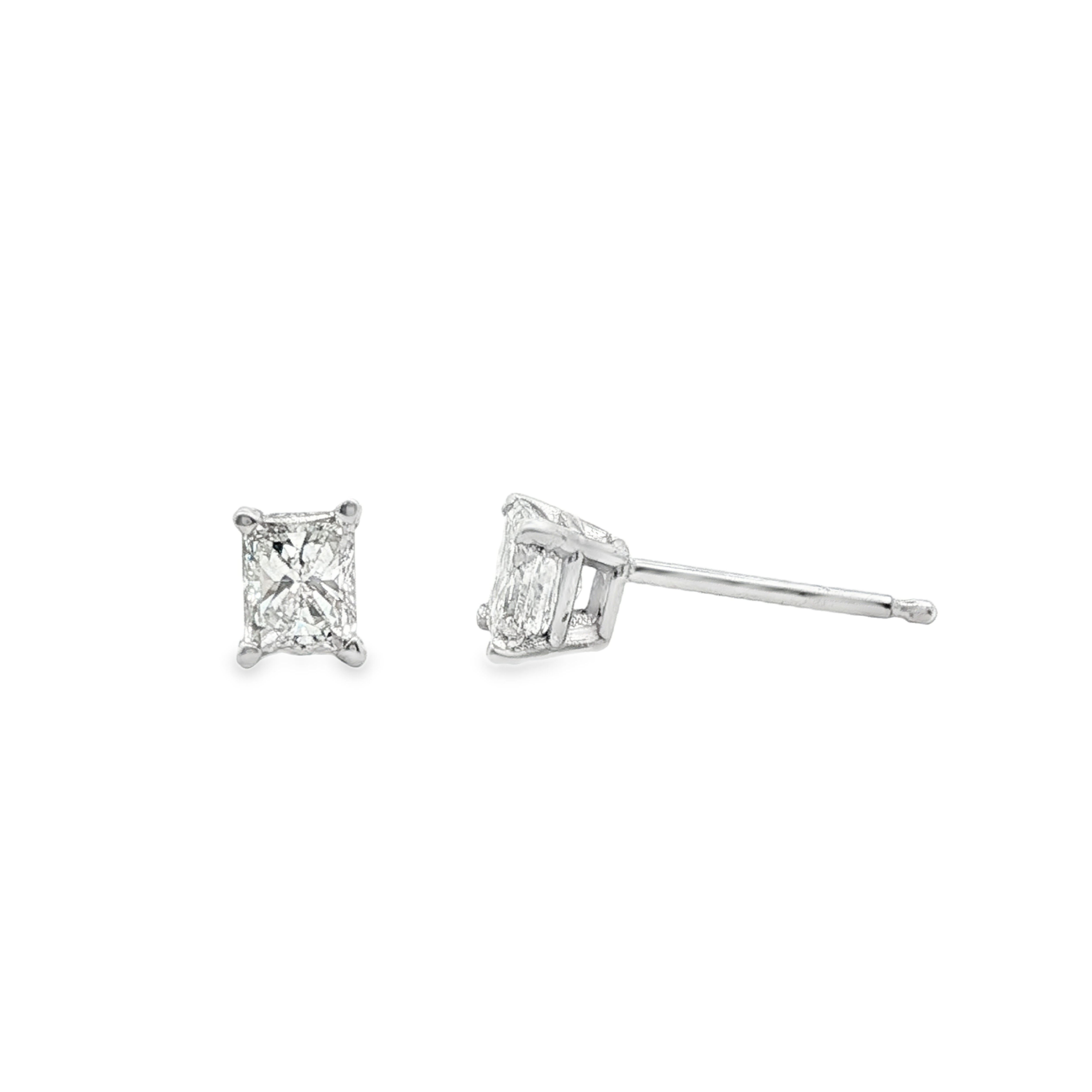 Clara by Martin Binder Radiant Diamond Stud Earrings (0.53 ct. tw.)