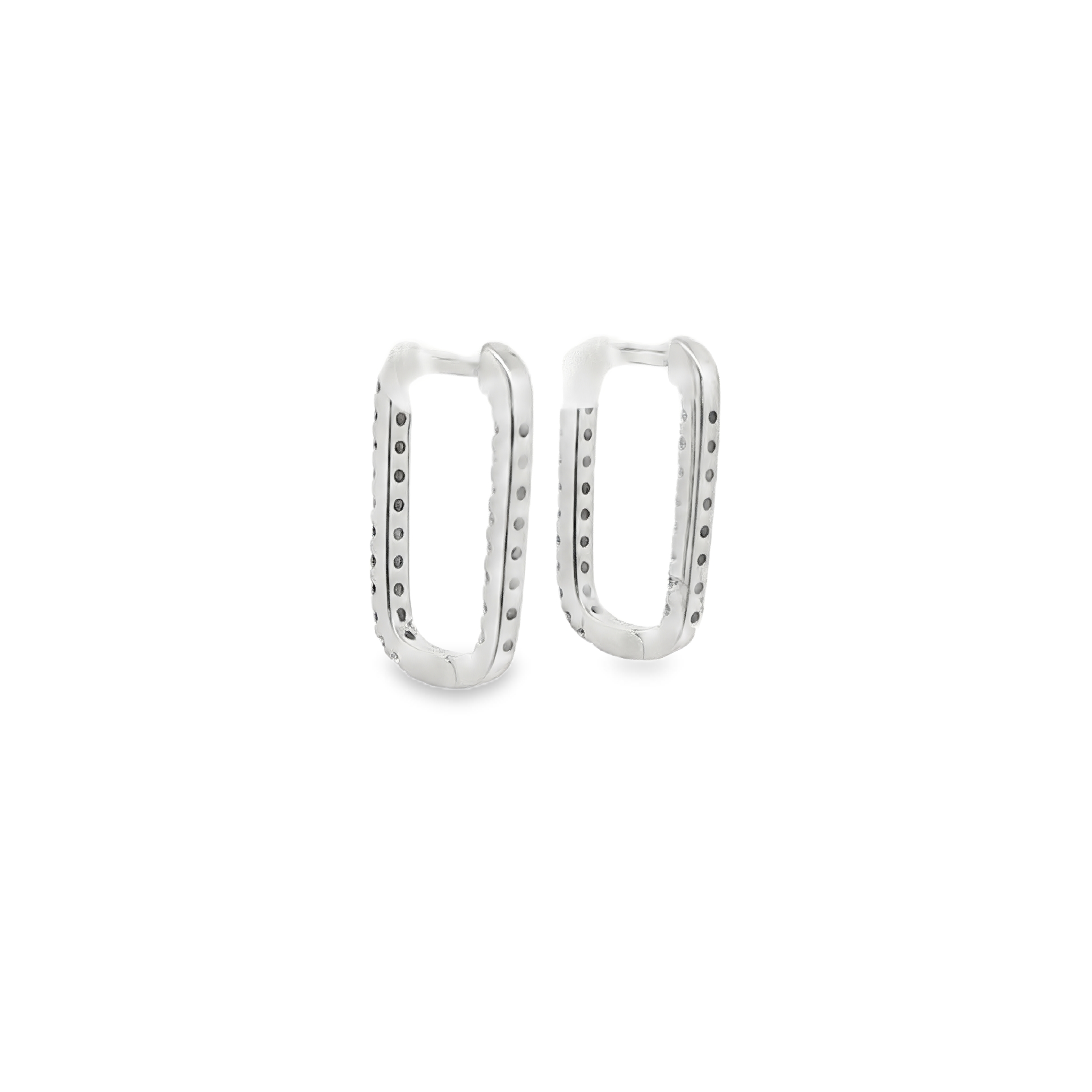 Clara by Martin Binder Long Diamond Hoop Earrings (0.91 ct. tw.)