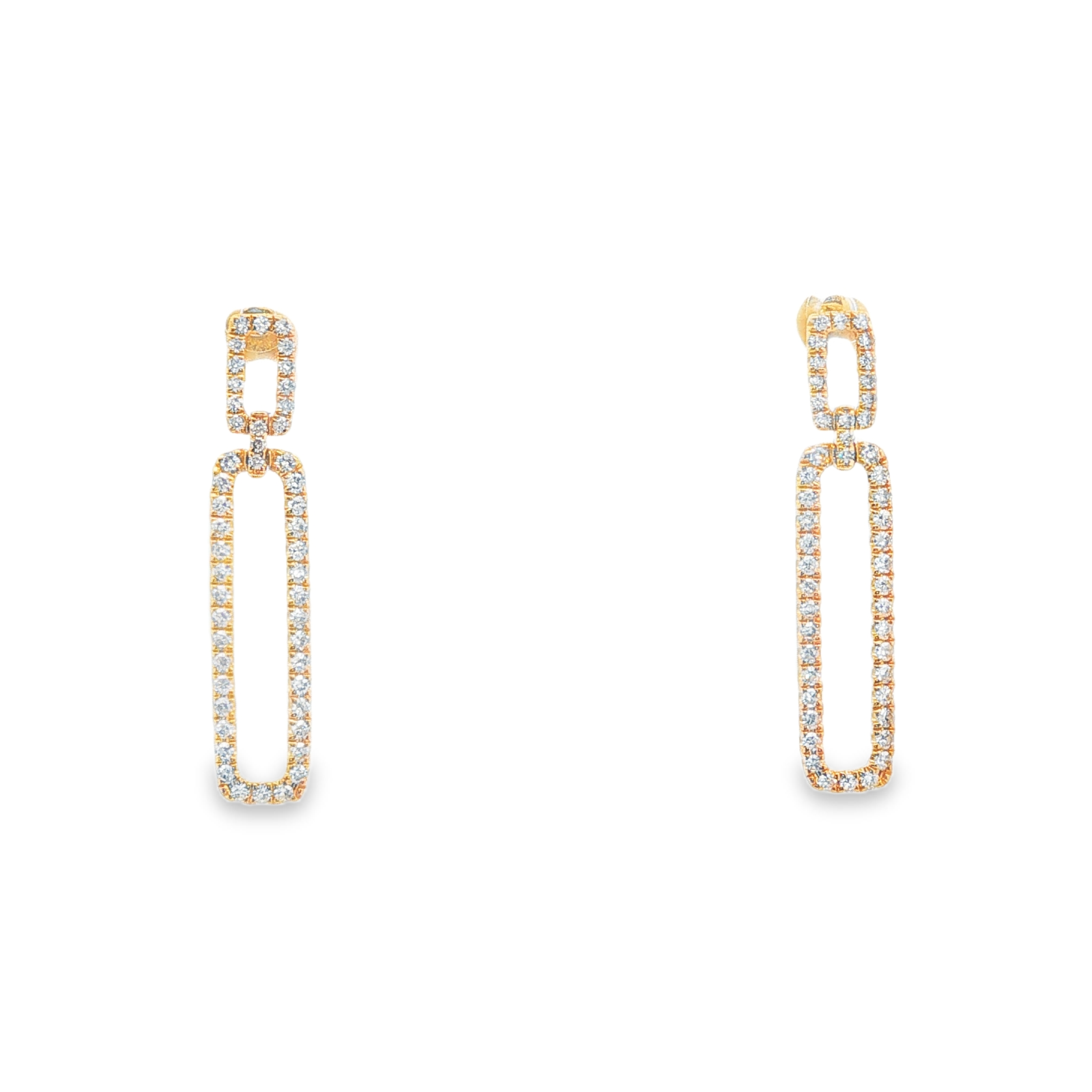 Clara by Martin Binder Open Bar Diamond Dangle Earrings (0.69 ct. tw.)