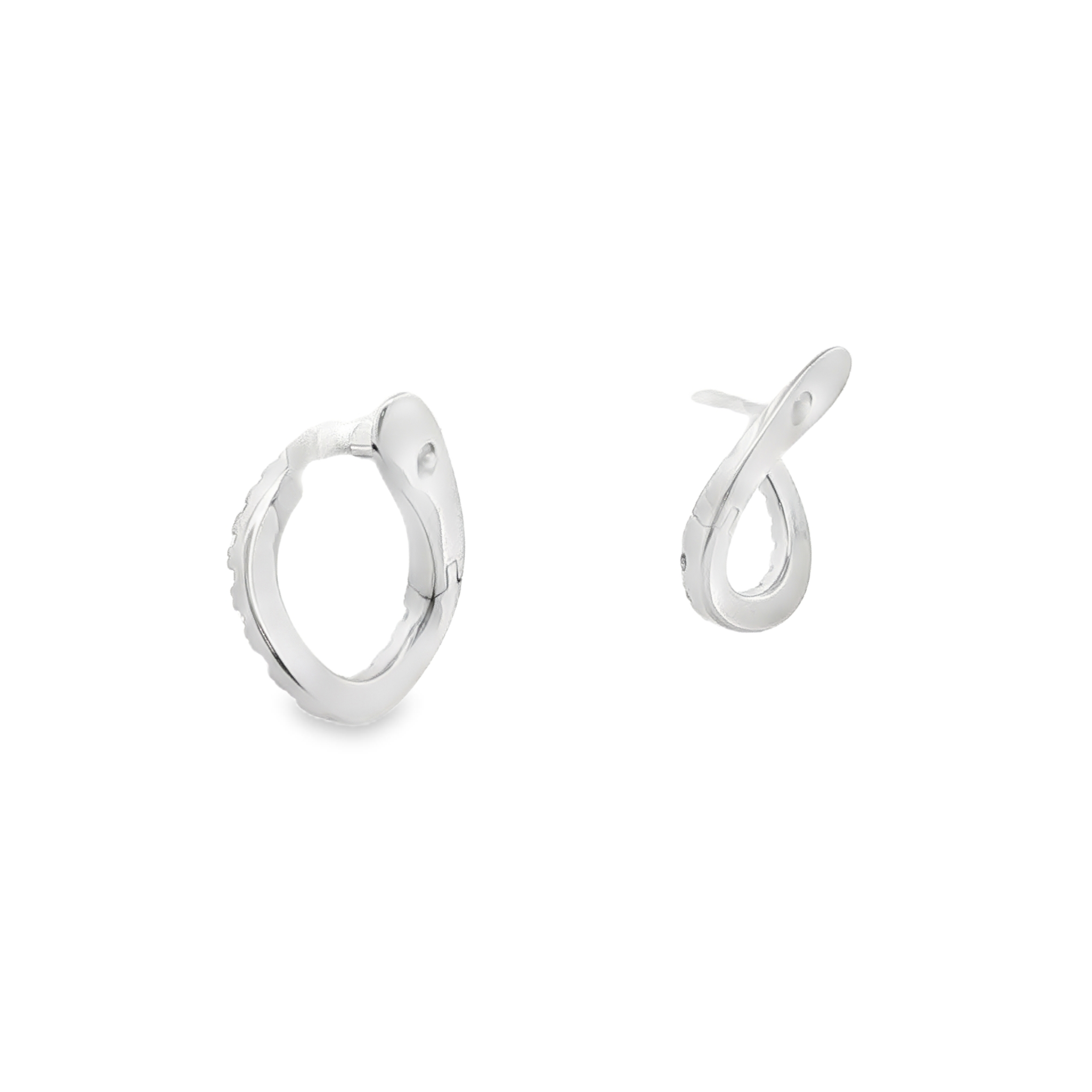 Clara by Martin Binder Diamond Open Swirl Earrings (0.98 ct. tw.)