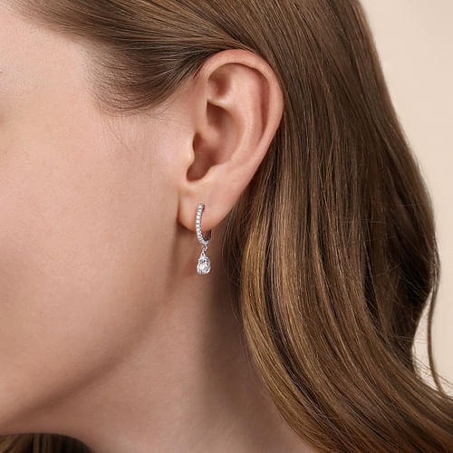 Gabriel & Co. Lusso Diamond Huggie Drop Earrings (0.52 ct. tw.)