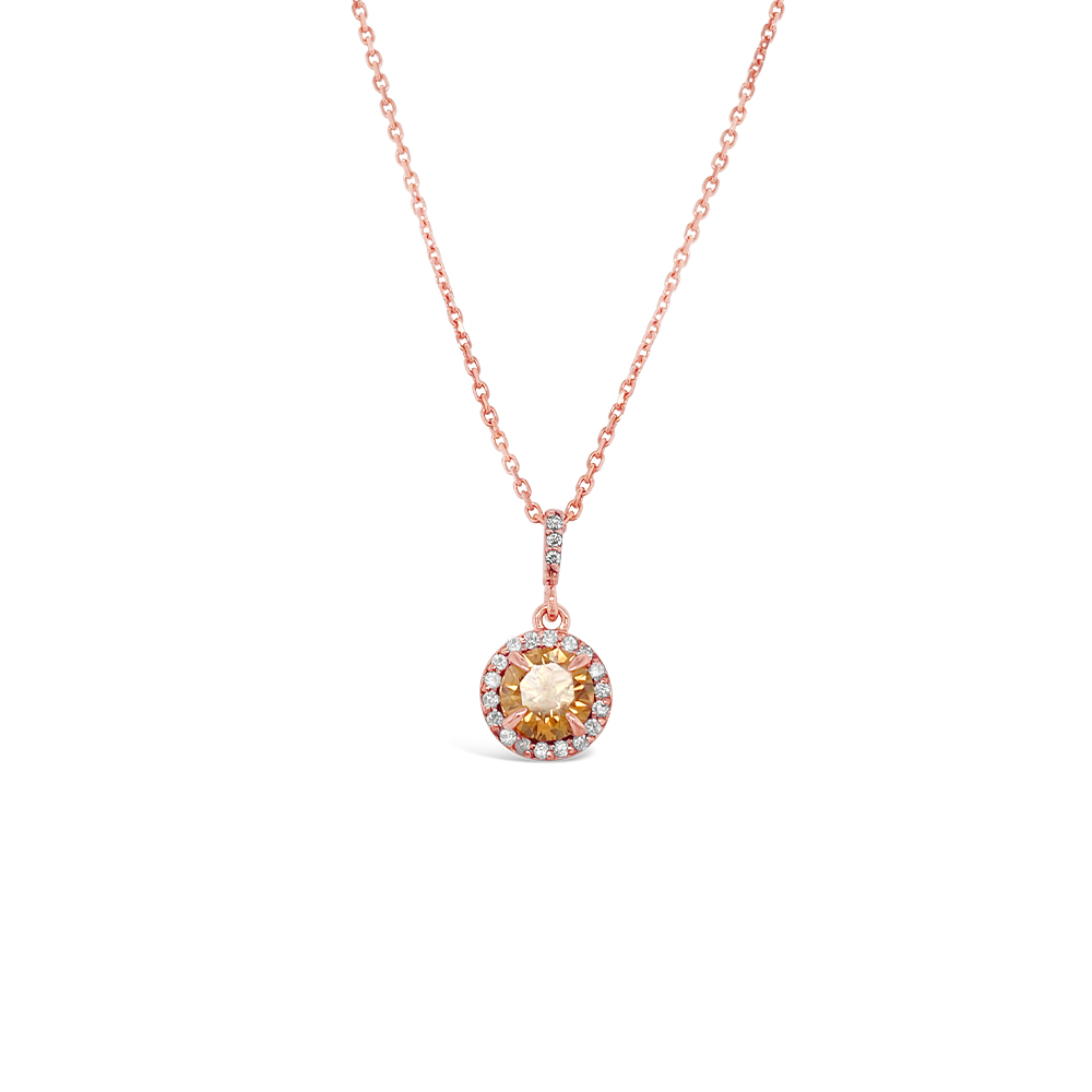 Clara By Martin Binder Brown Diamond Pendant Necklace (0.91 Ct. Tw.)