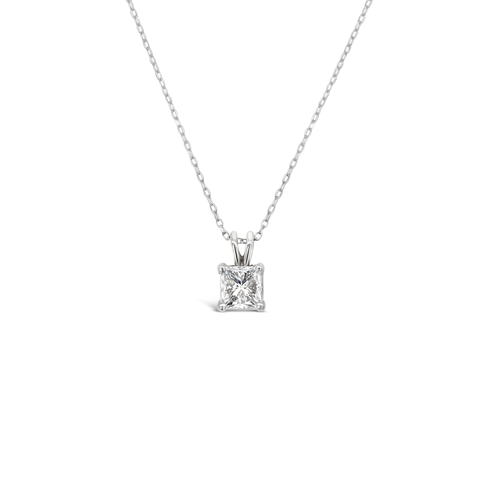 Clara By Martin Binder Diamond Solitaire Necklace (0.73 Ct. Tw.)