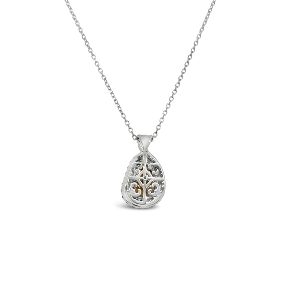 Clara By Martin Binder Salt & Pepper Diamond Necklace (1.15 Ct. Tw.)