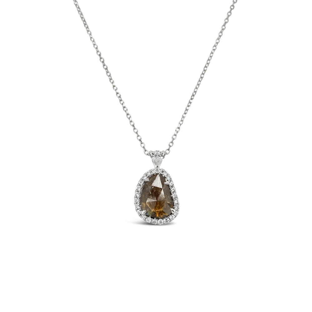 Clara By Martin Binder Salt & Pepper Diamond Necklace (1.15 Ct. Tw.)