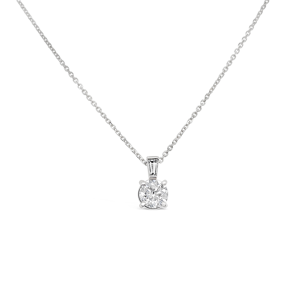 Clara By Martin Binder Simple Diamond Pendant Necklace (1.15 Ct. Tw.)