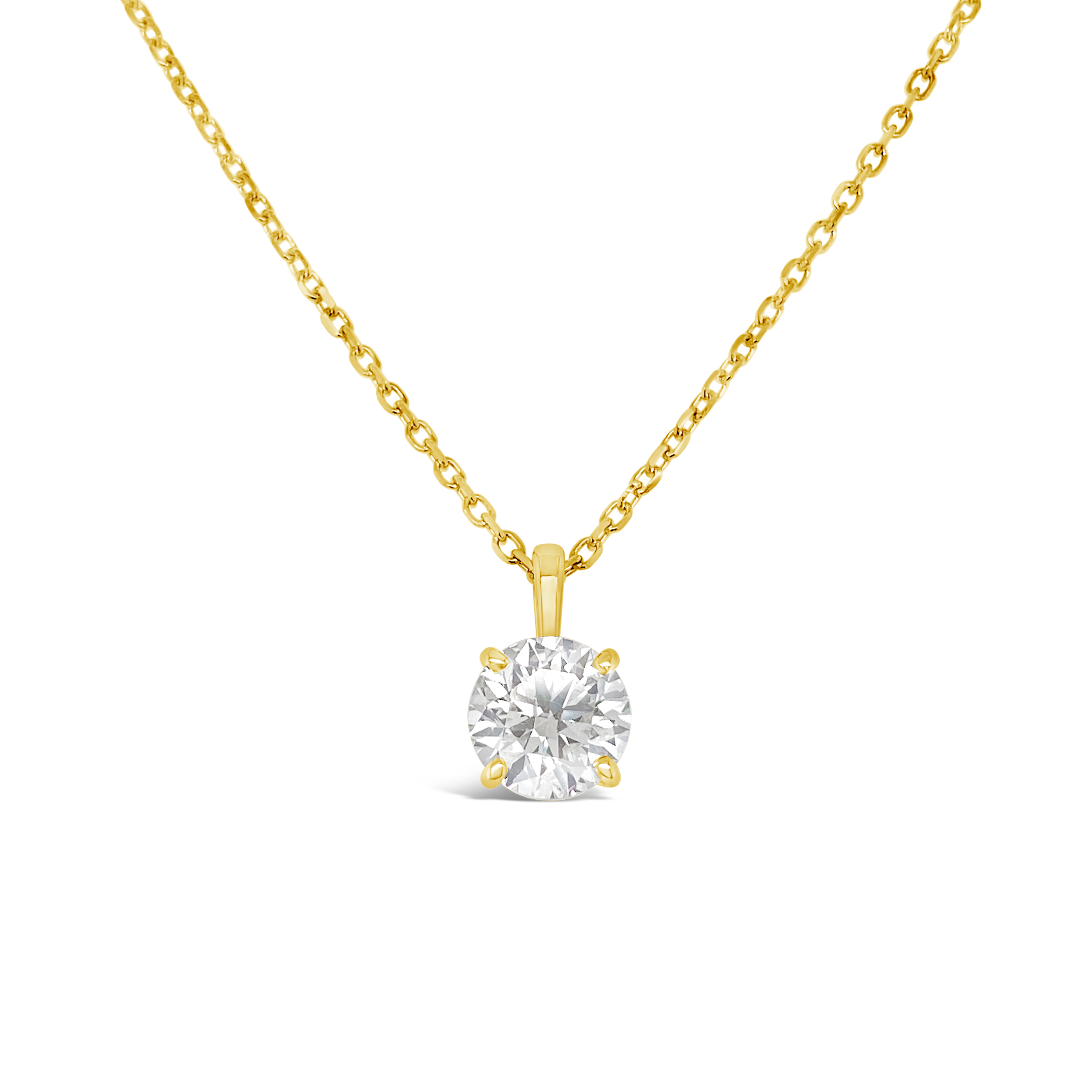 Clara By Martin Binder Round Diamond Solitaire Necklace (1.57 Ct. Tw.)