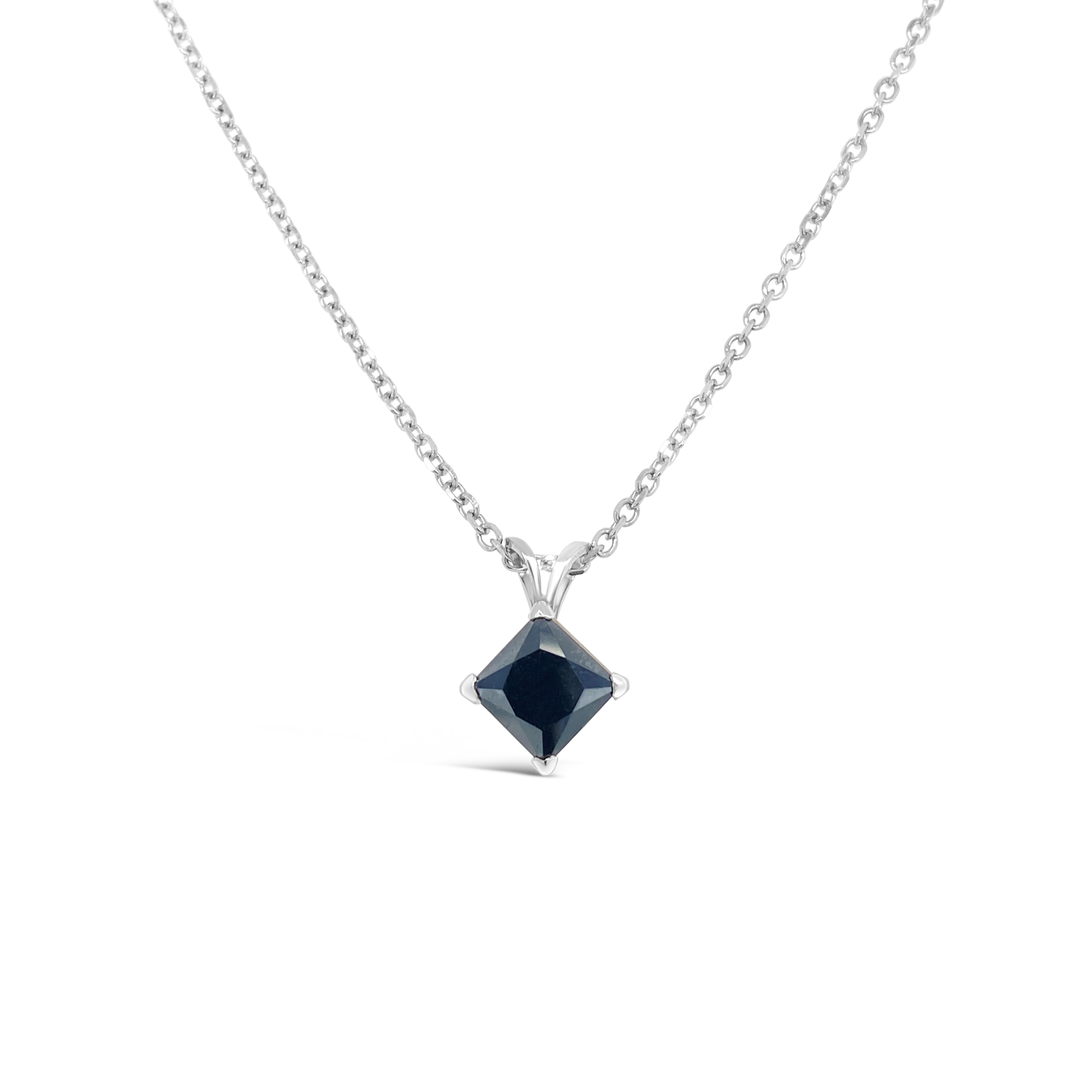 Clara By Martin Binder Black Diamond Solitaire Necklace (2.03 Ct. Tw.)