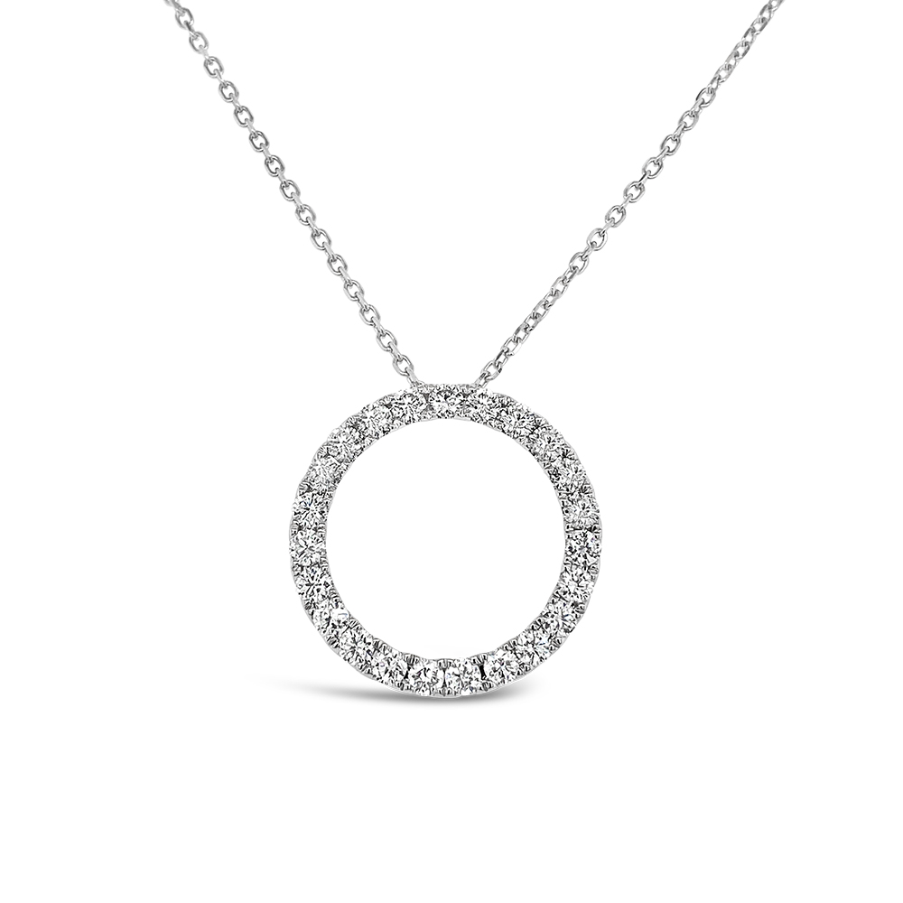 Clara By Martin Binder Diamond Circle Necklace (1.29 Ct. Tw.)
